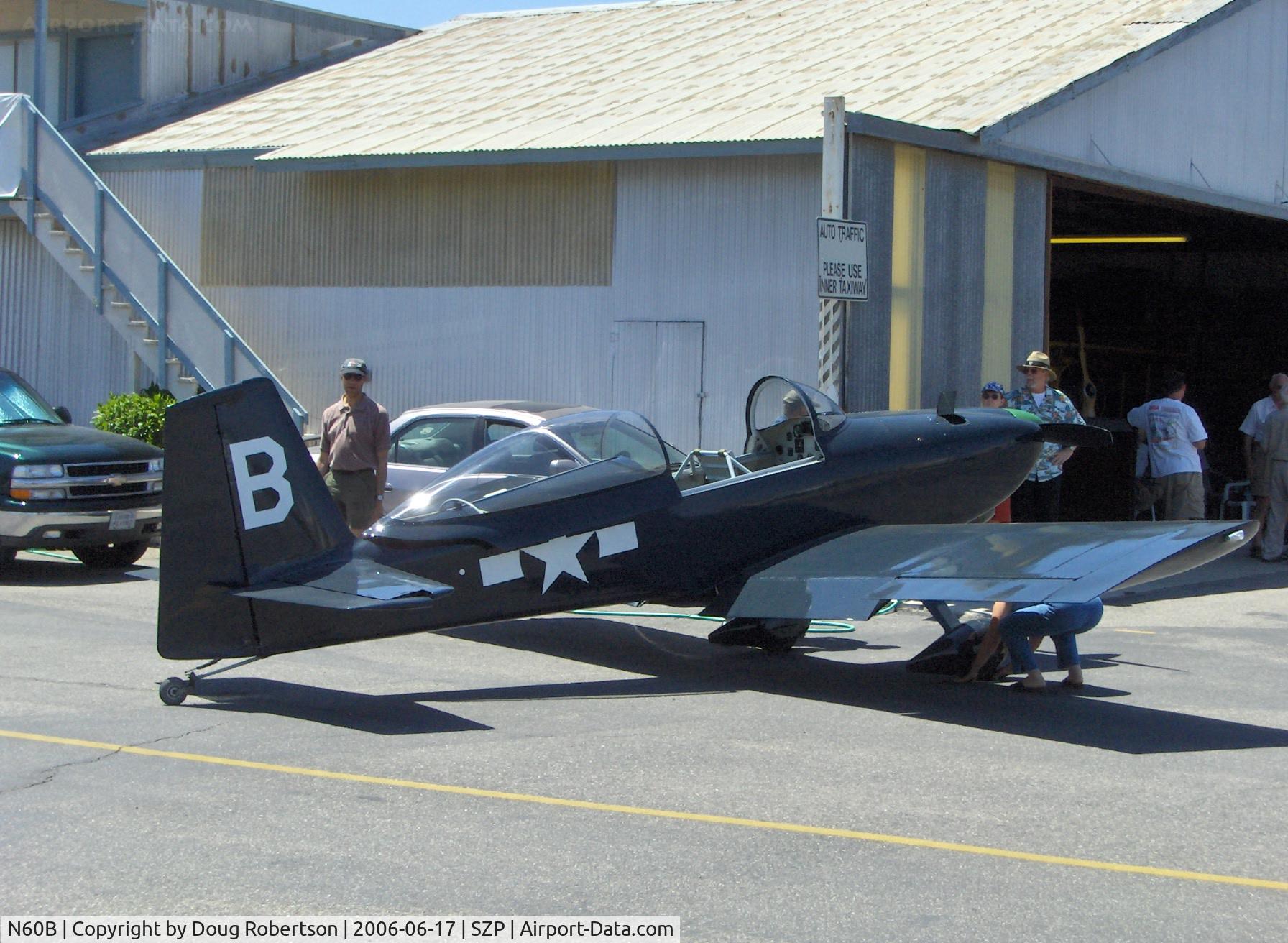 N60B, 2003 Vans RV-8 C/N 80352, 2003 Blaylock VAN'S RV-8, Lycoming O-360-A1A 180 Hp