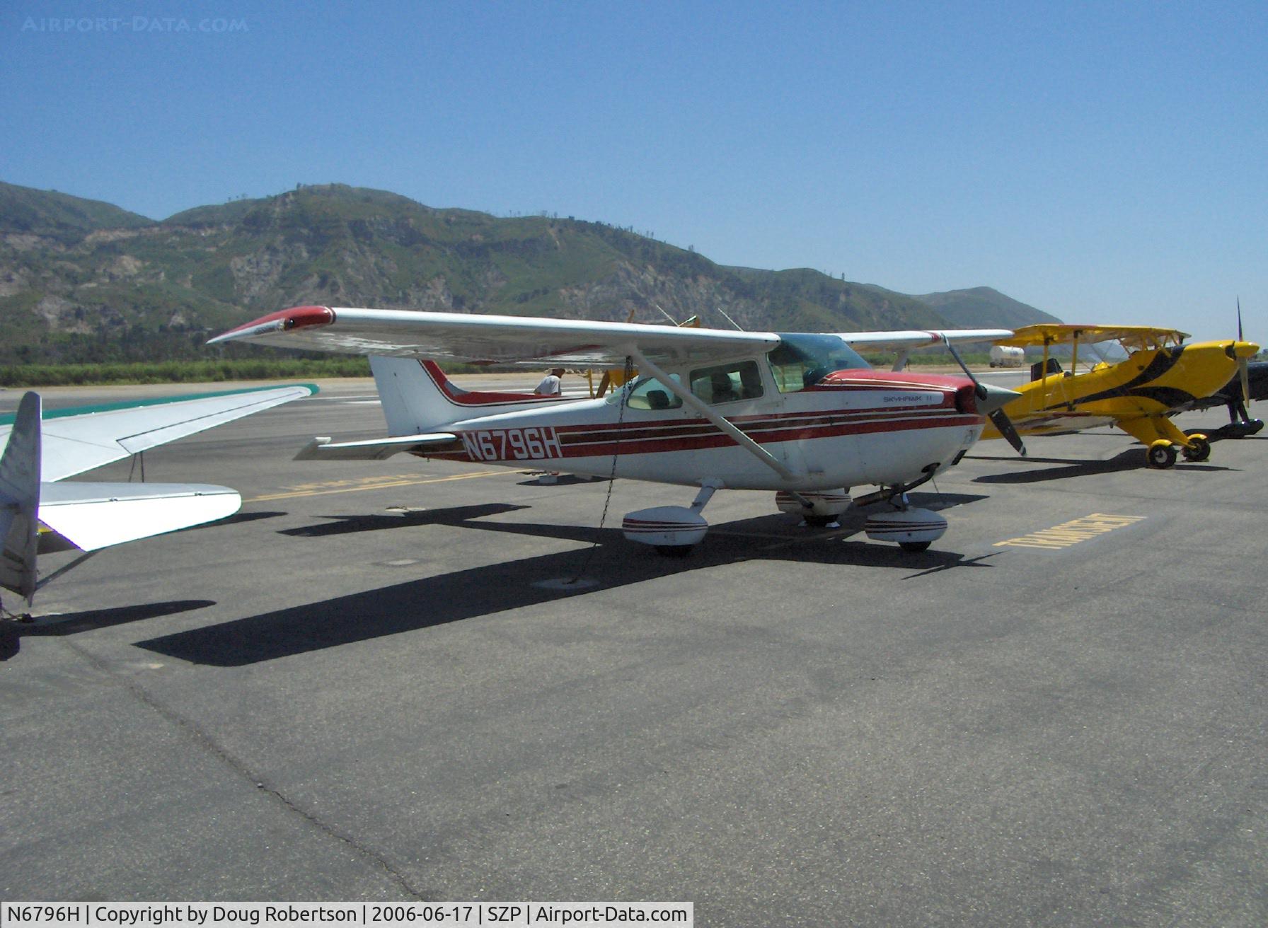 N6796H, 1975 Cessna 172M C/N 17265584, 1975 Cessna 172M, Lycoming O-320-E2D 150 Hp