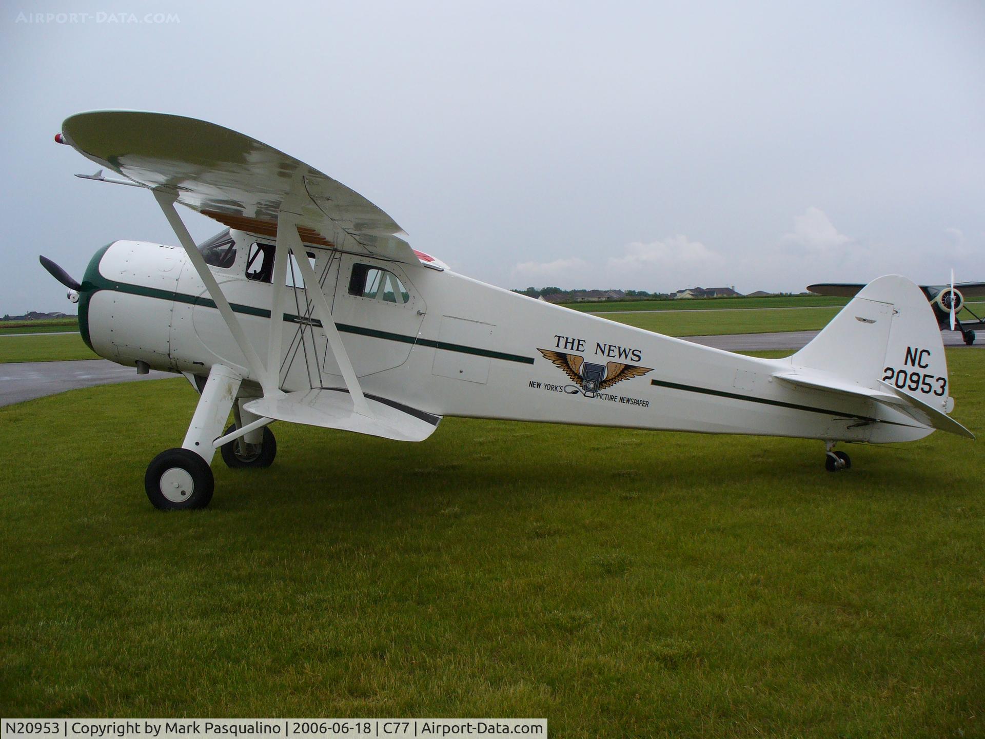 N20953, 1939 Waco ARE C/N 5080, Waco ARE