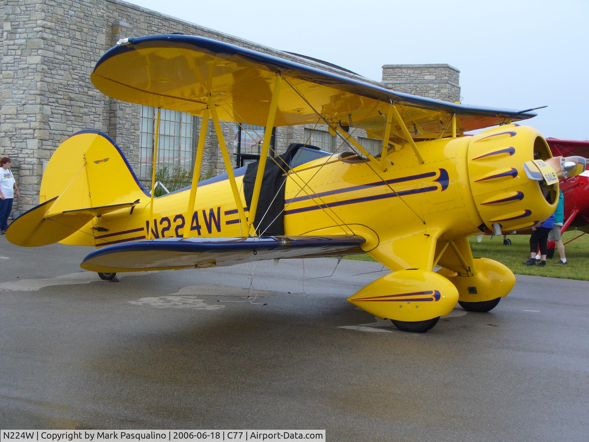 N224W, 1998 Waco YMF-F5C C/N F5C084, Waco YMF-F5C