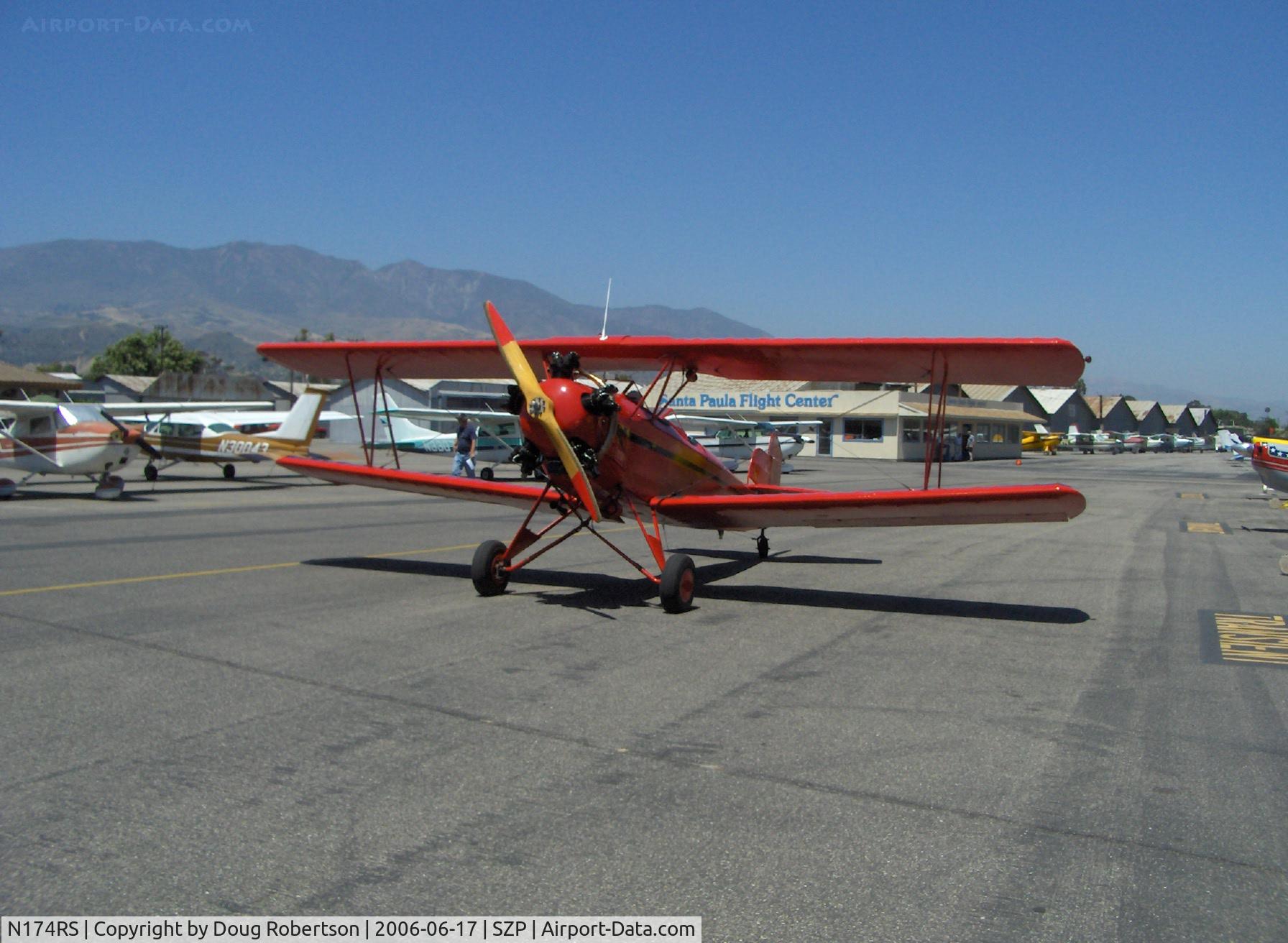 N174RS, 1936 Fleet 7B C/N 62, 1937 Fleet 7B, Kinner B5 radial 125 Hp, shutdown