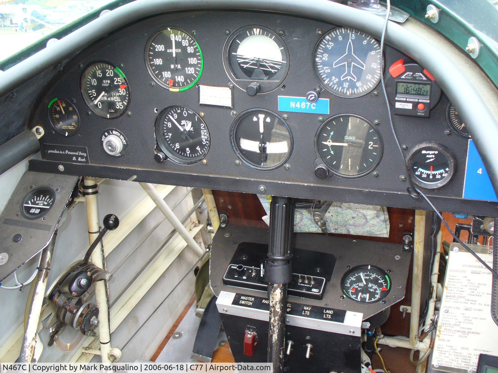 N467C, 1973 Stolp SA-300 Starduster Too C/N 190, Starduster