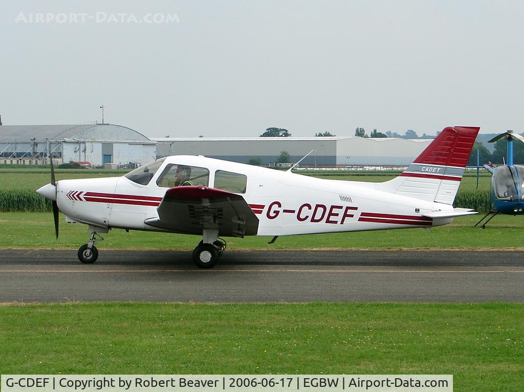G-CDEF, 1994 Piper PA-28-161 C/N 2841341, Piper PA-28-161 Cadet