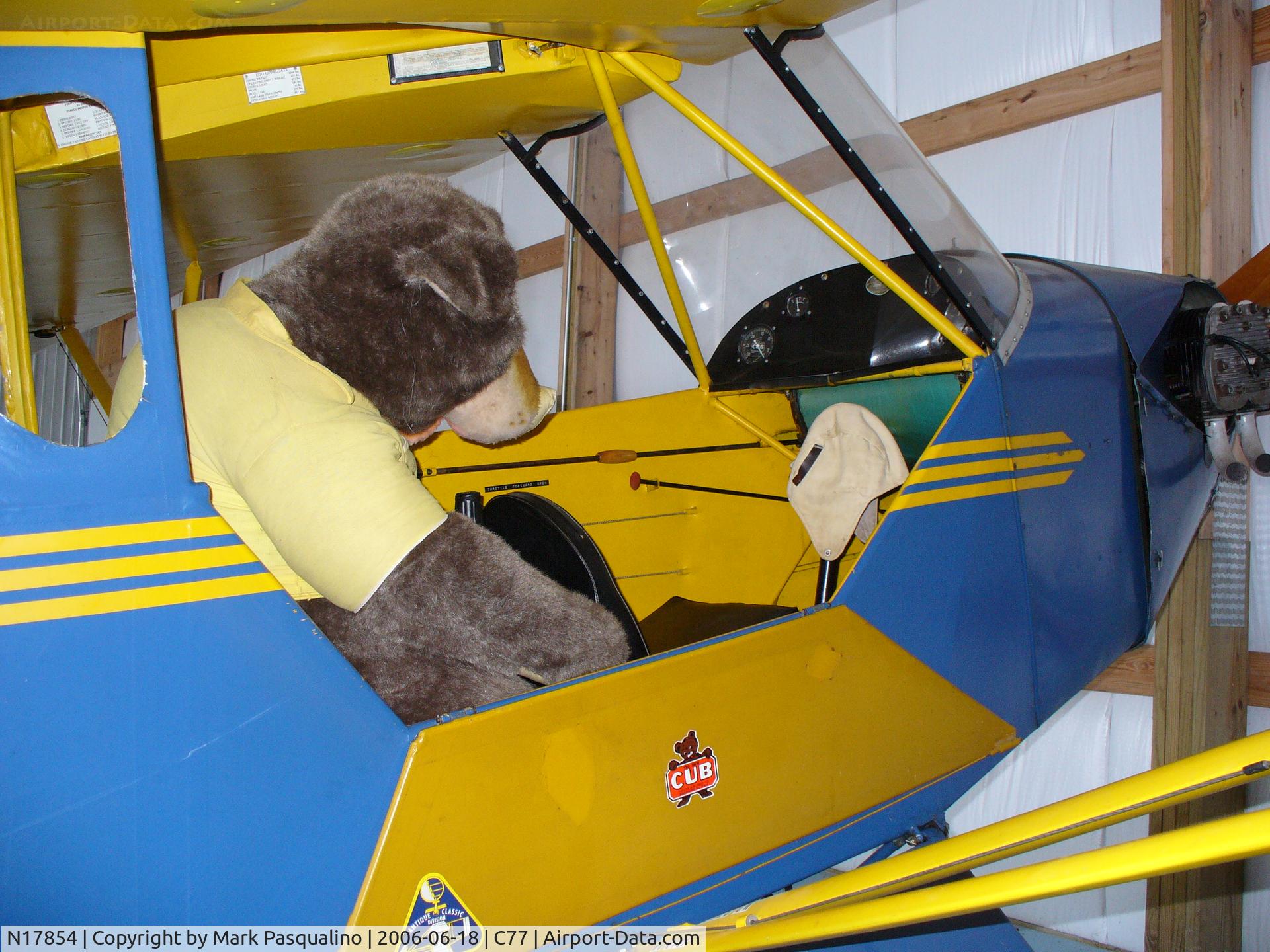 N17854, Piper J-2 C/N 1289, Piper J-2