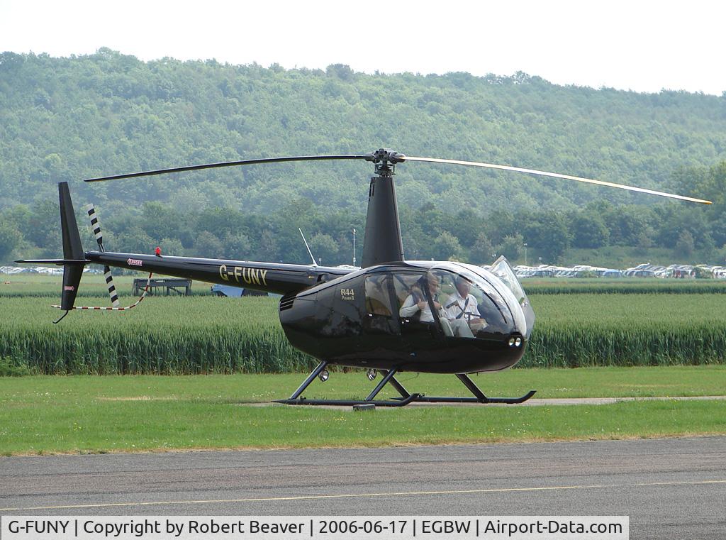 G-FUNY, 2006 Robinson R44 Raven II C/N 11101, Robinson R44 Raven II