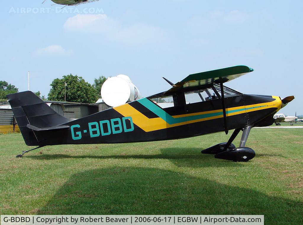 G-BDBD, 1963 Wittman W-8 Tailwind C/N 133, Wittman W8 Tailwind