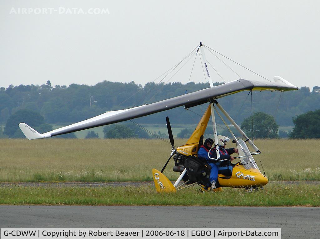 G-CDWW, 2005 P&M Aviation Quik GT450 C/N 8156, Quik GT450