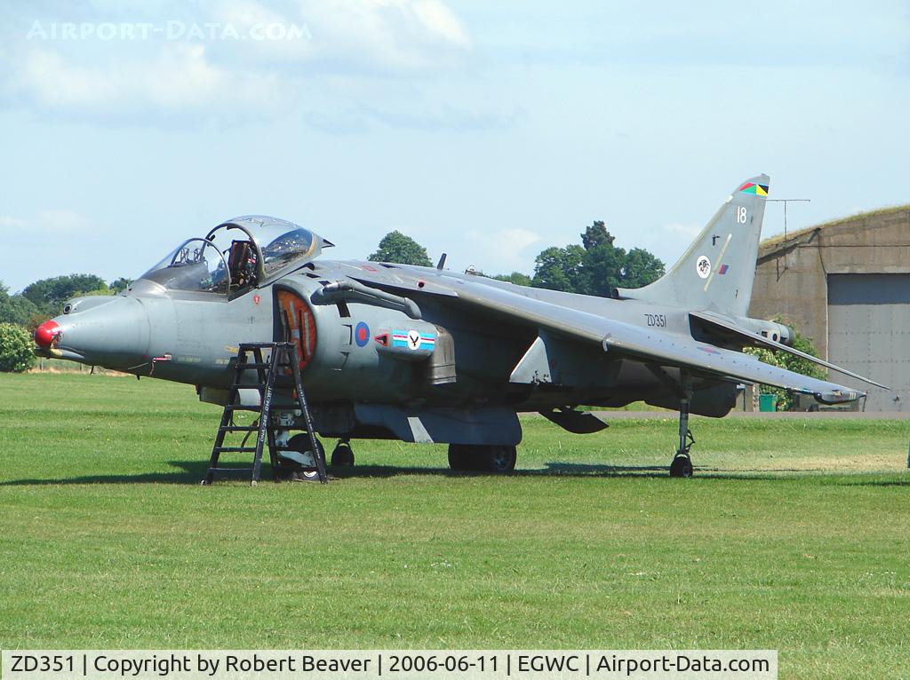 ZD351, British Aerospace Harrier GR.7 C/N P18, BAC Harrier GR7