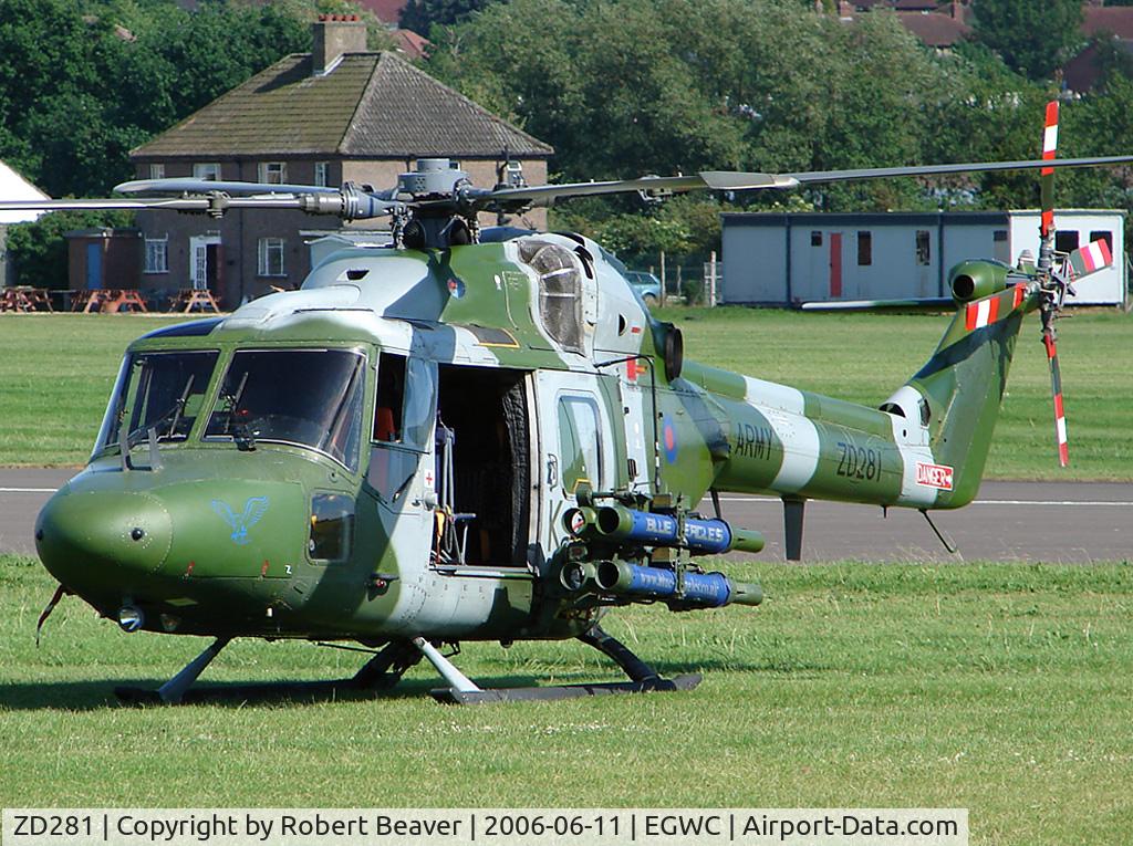 ZD281, 1983 Westland Lynx AH.7 C/N 304, Westland WG-13 Lynx AH7