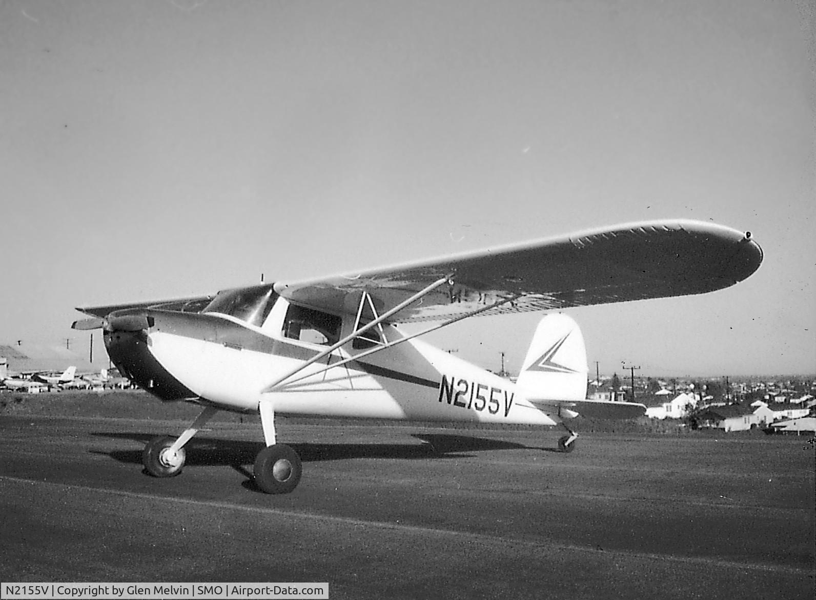N2155V, Hy-Tek Hurricane STDW/503/Hauler C/N UL4837761, 2155V in 1960's - Santa Monica Airport, CA