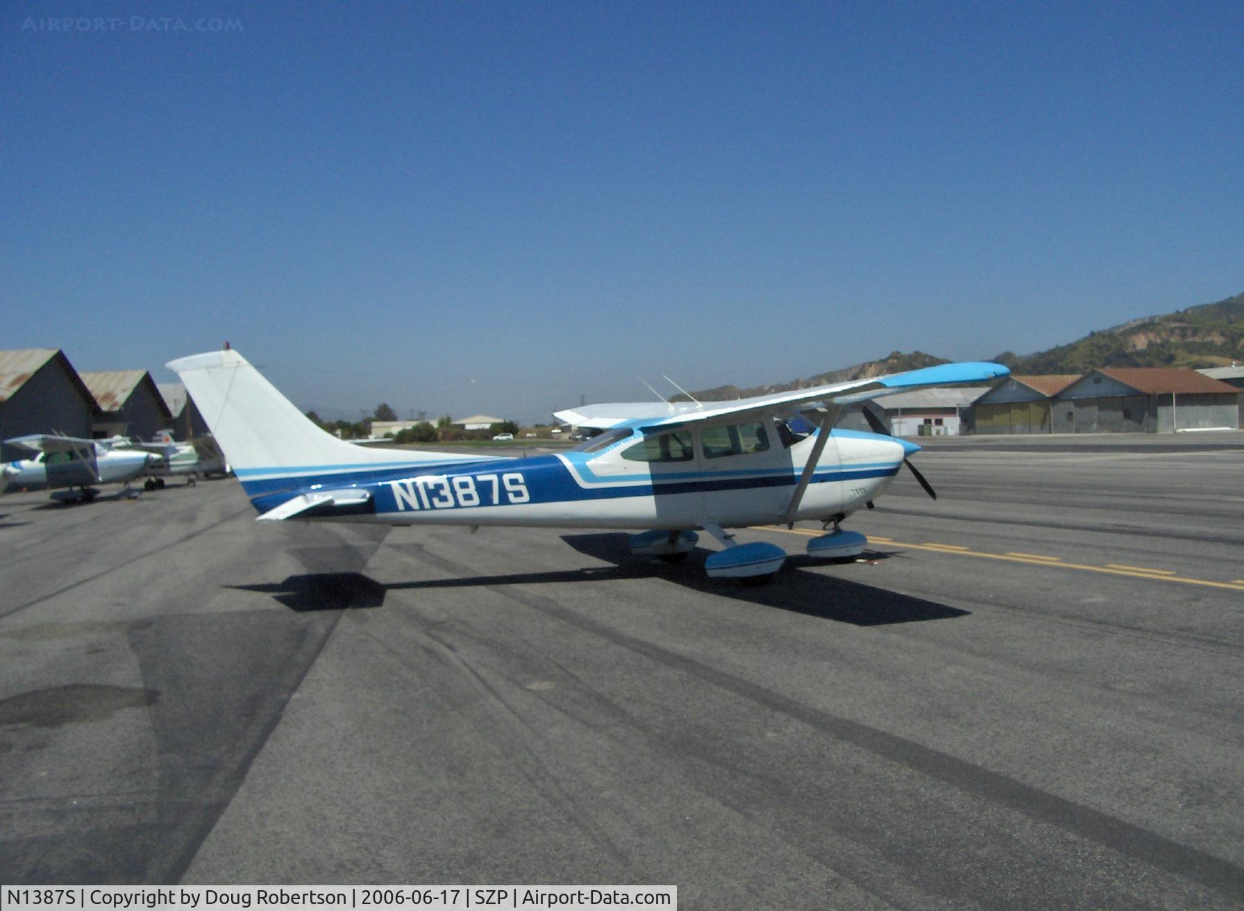 N1387S, 1976 Cessna 182P Skylane C/N 18264948, 1976 Cessna 182P SKYLANE, Continental O-470-S 230 Hp