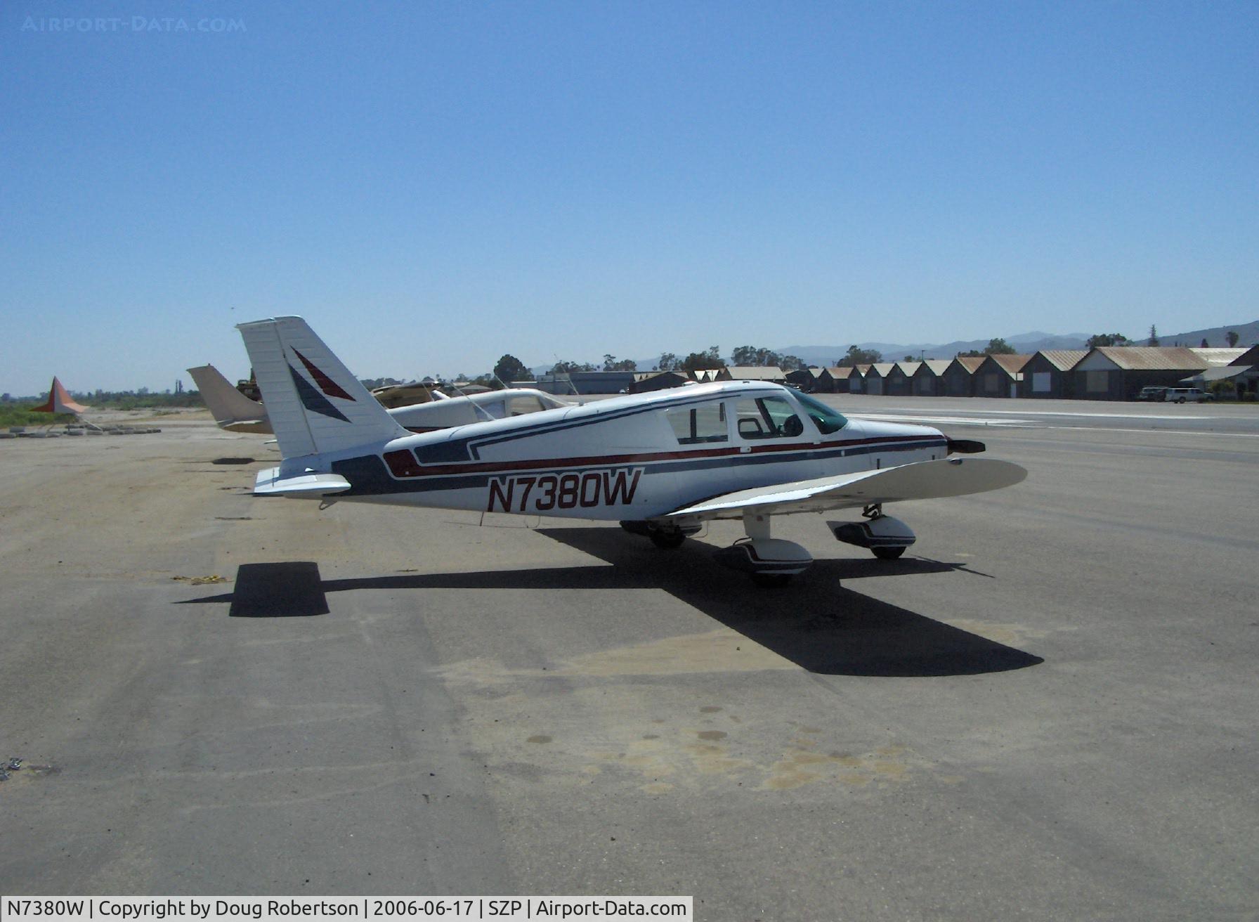 N7380W, 1963 Piper PA-28-180 Cherokee C/N 28-1263, 1963 Piper PA-28-180 CHEROKEE, Lycoming O&VO-360 180 Hp
