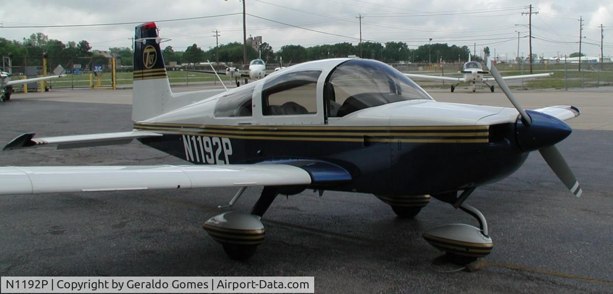 N1192P, 1991 American General AG-5B Tiger C/N 10033, Side shot of plane