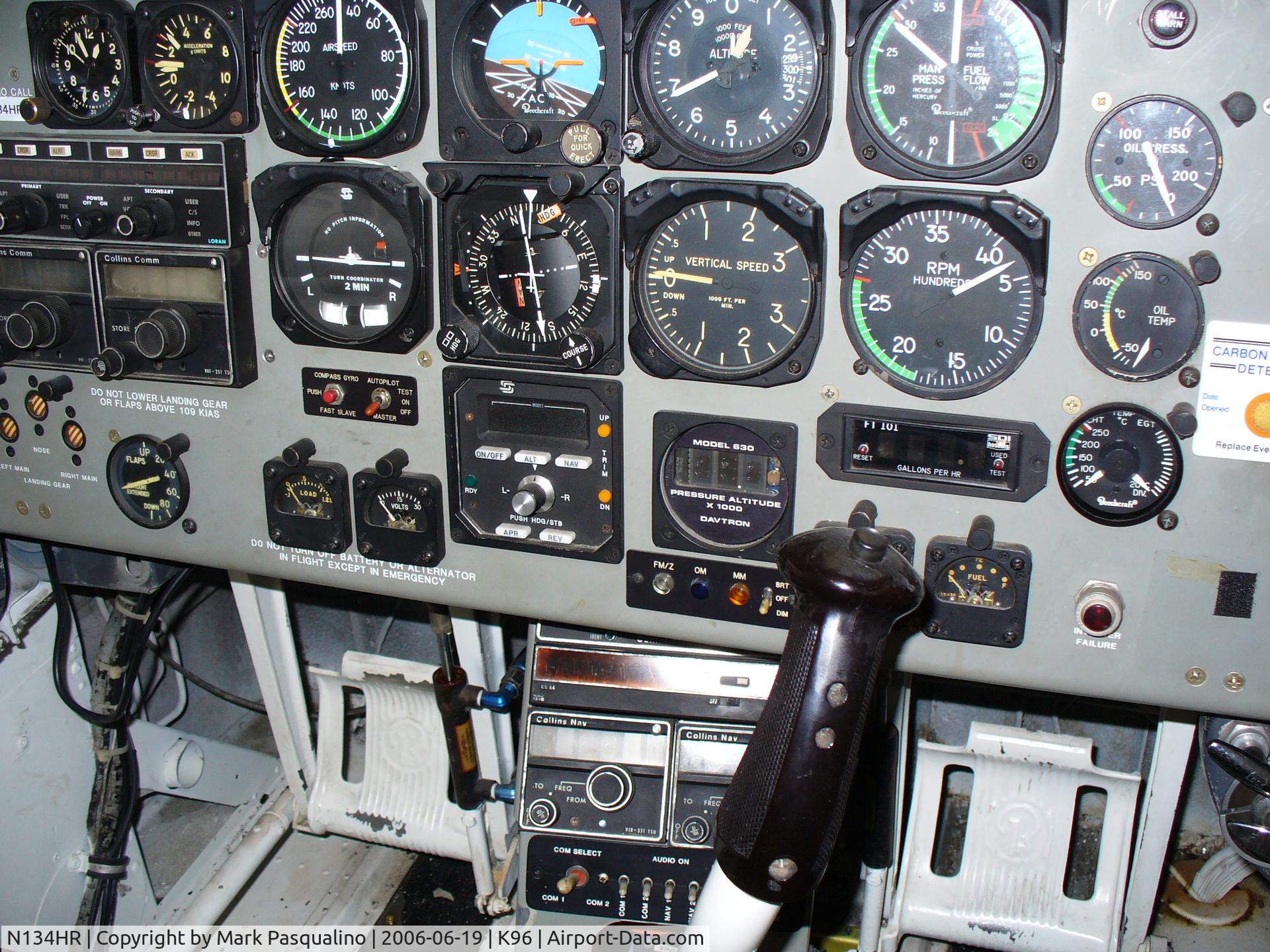N134HR, 1955 Beech A45 C/N G-745, Beech T-34A