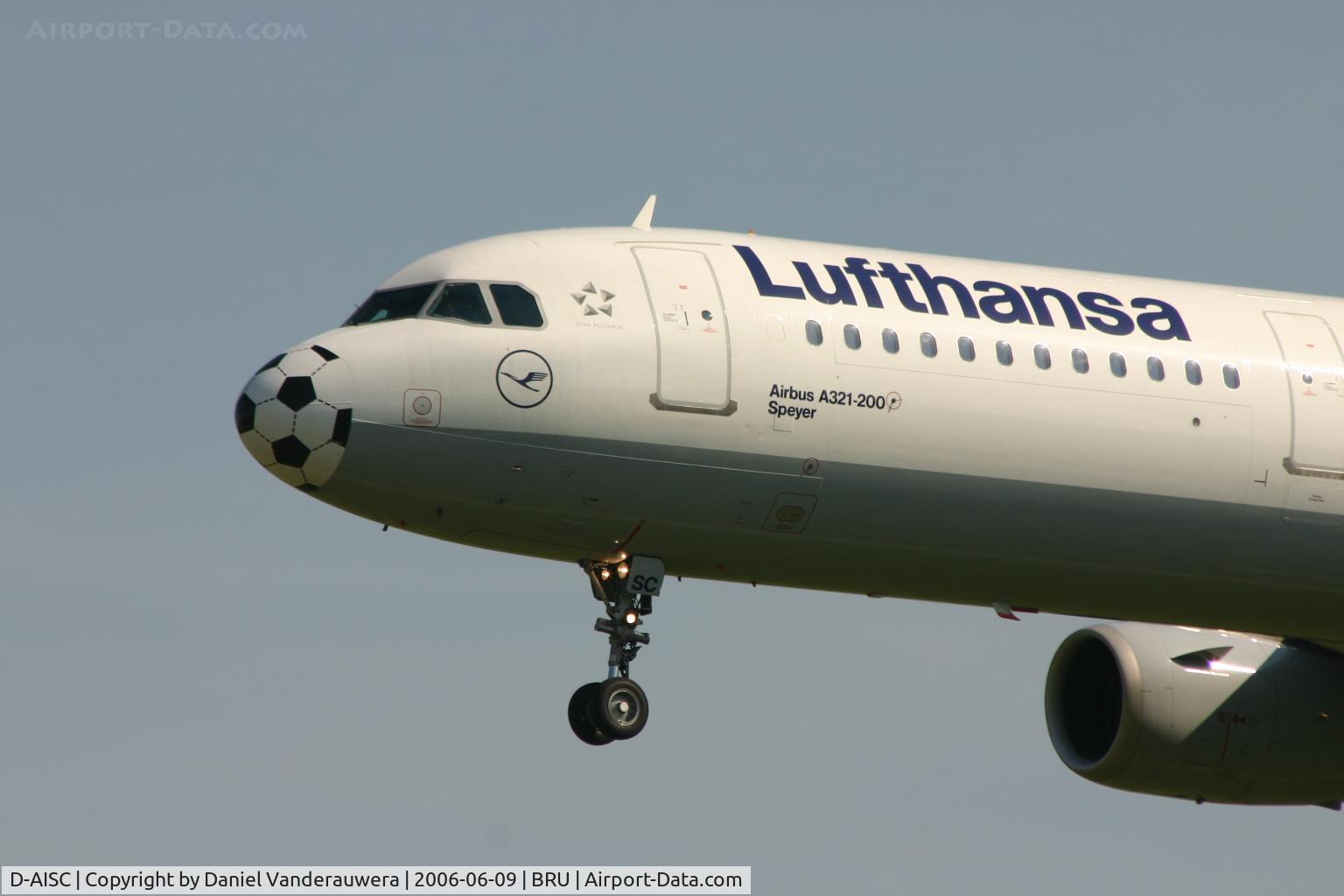 D-AISC, 1999 Airbus A321-231 C/N 1161, arrival of flight LH4602
