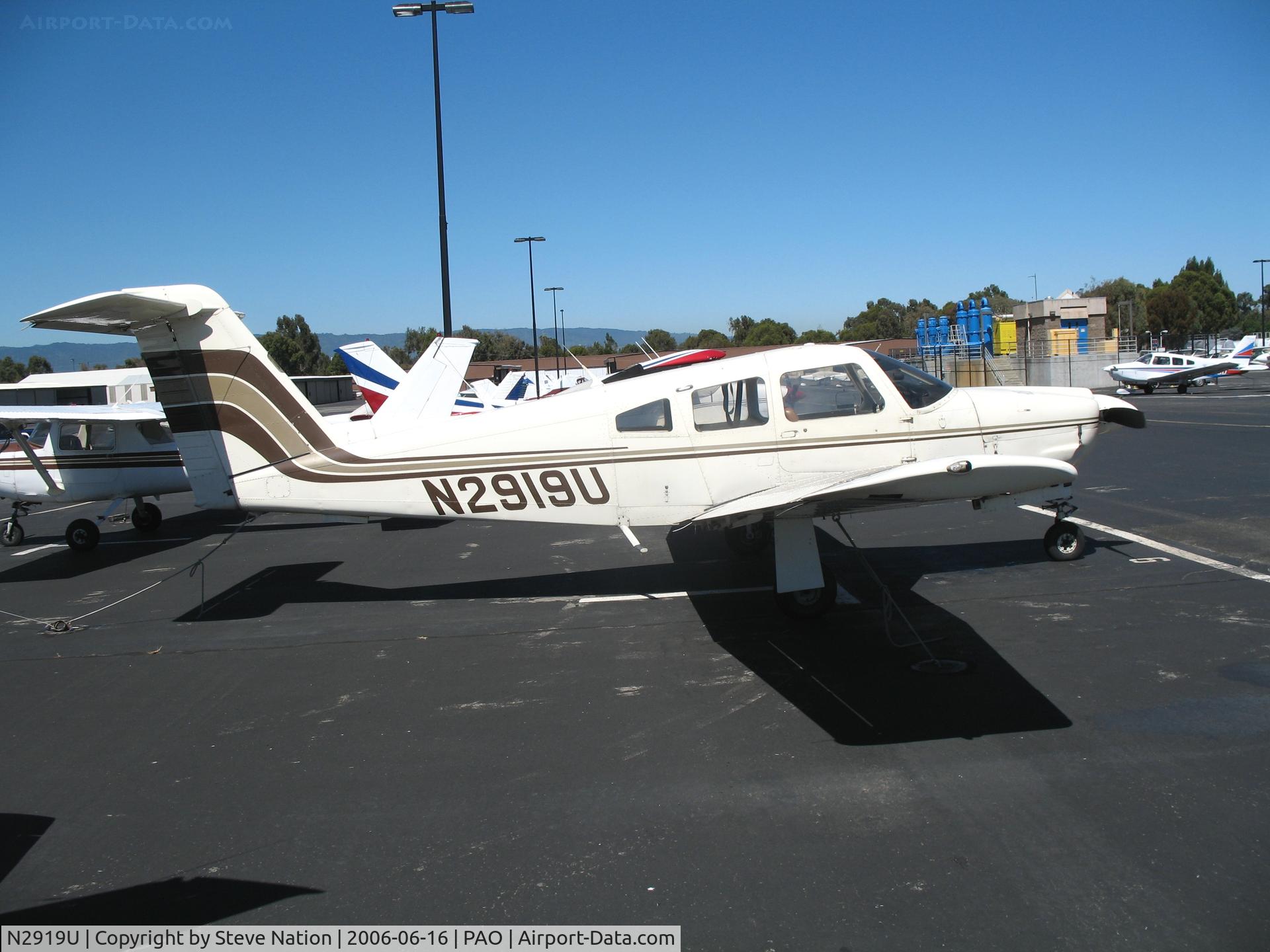 N2919U, 1979 Piper PA-28RT-201 Arrow IV C/N 28R-7918220, 1979 Piper PA-28RT-201 (ex-ASA) @ Palo Alto Airport, CA
