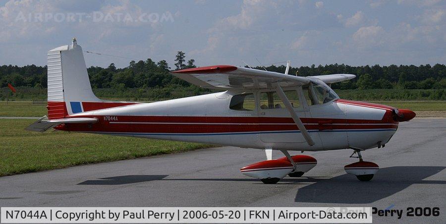 N7044A, 1956 Cessna 172 C/N 29144, Open day at Franklin, and a resident bird on the ramp