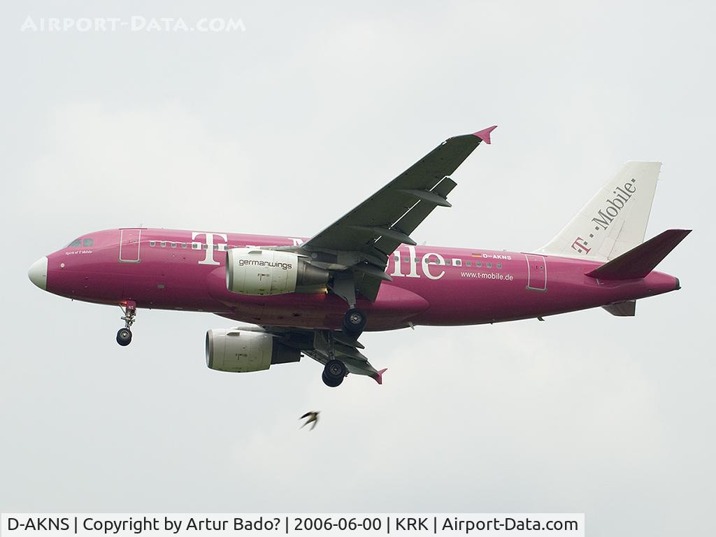 D-AKNS, 2000 Airbus A319-112 C/N 1277, Germanwings - 
