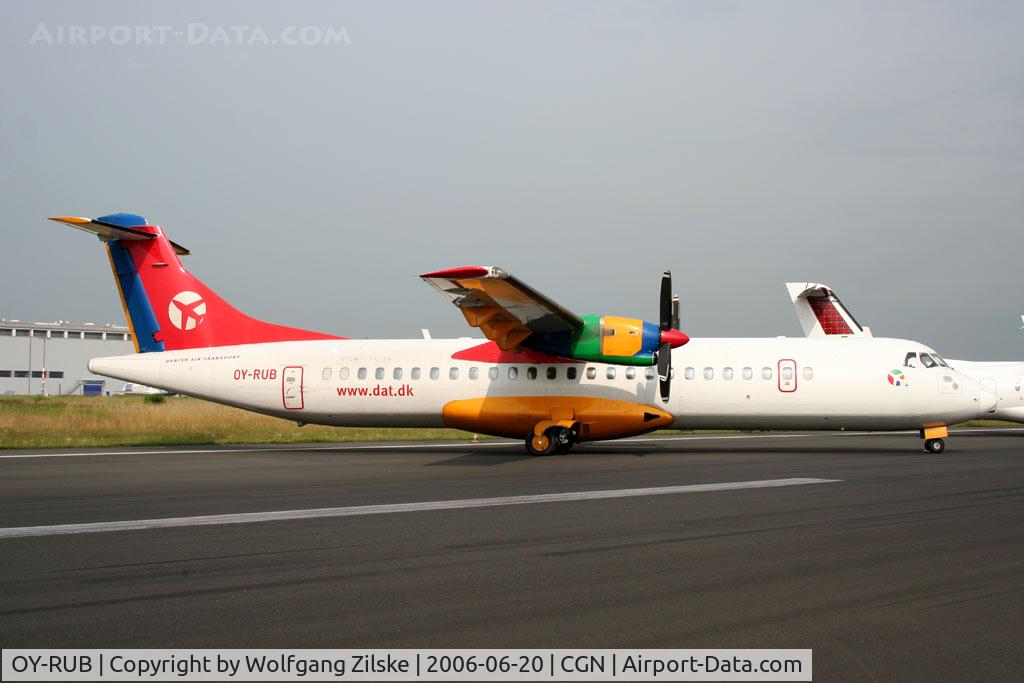 OY-RUB, 1992 ATR 72-202 C/N 301, FIFA 2006 visitor