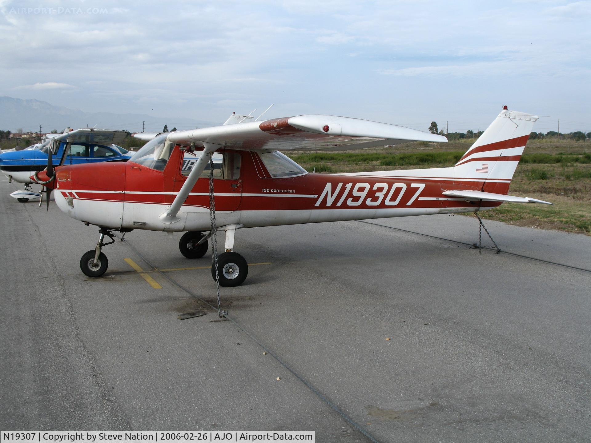 N19307, 1973 Cessna 150L C/N 15074324, 1973 Cessna 150L @ Corona Municipal Airport, CA