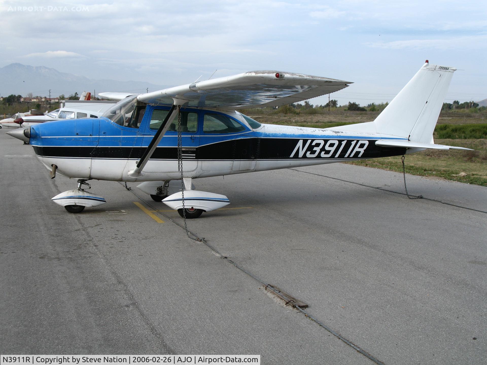 N3911R, 1966 Cessna 172H C/N 17255411, 1966 Cessna 172H @ Corona Municipal Airport, CA