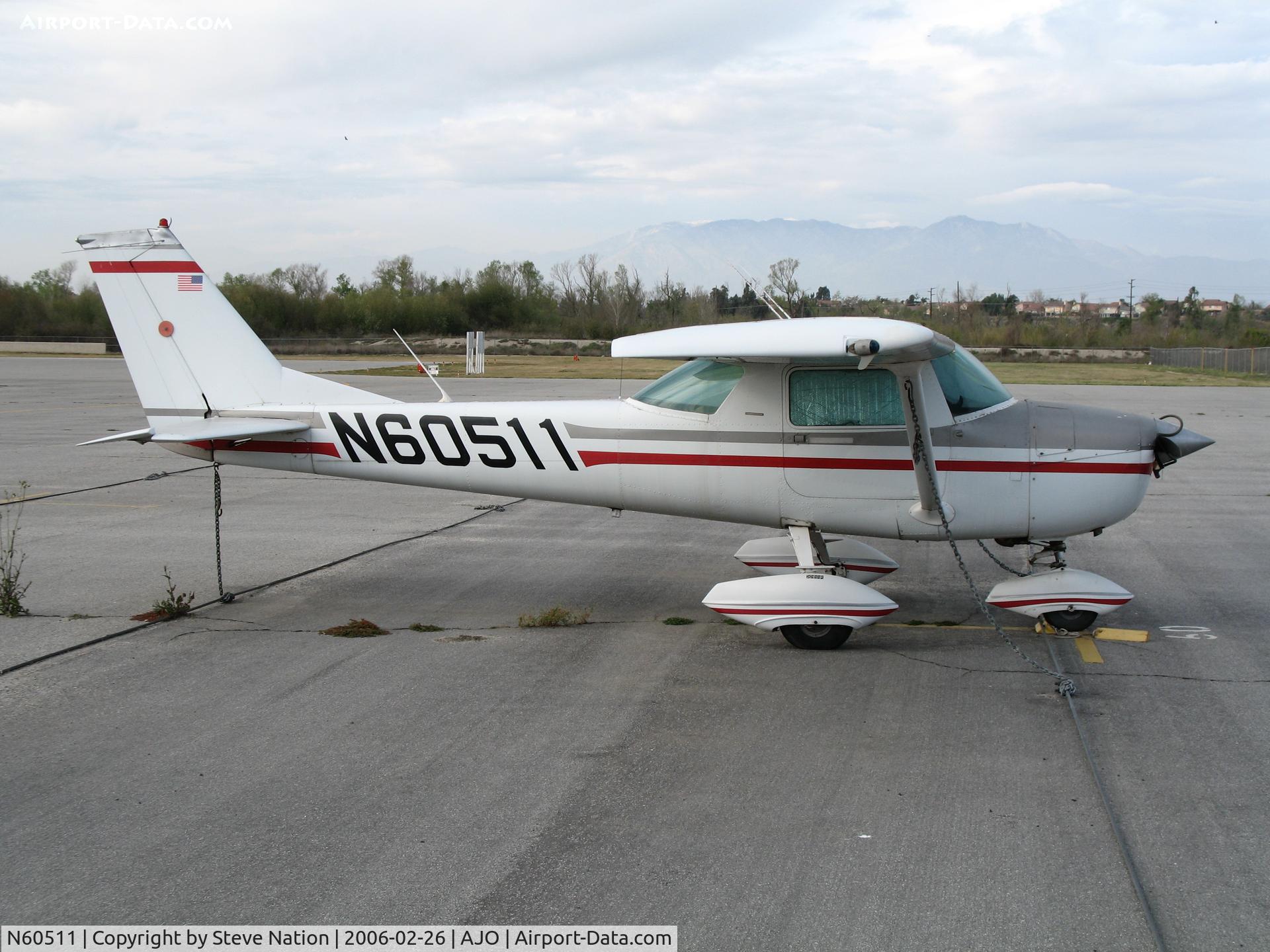N60511, 1969 Cessna 150J C/N 15070363, 1969 Cessna 150J @ Corona Municipal Airport, CA