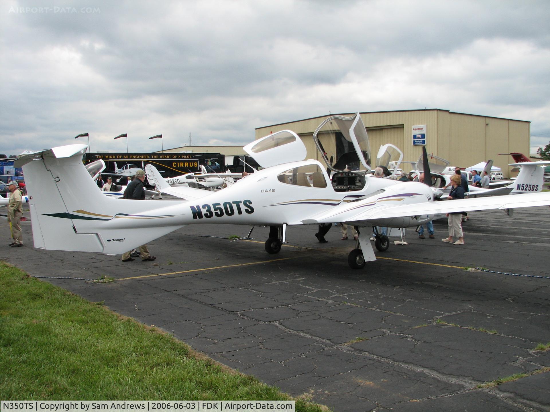 N350TS, 2005 Diamond DA-42 Twin Star C/N 42.061, 'nuff said.