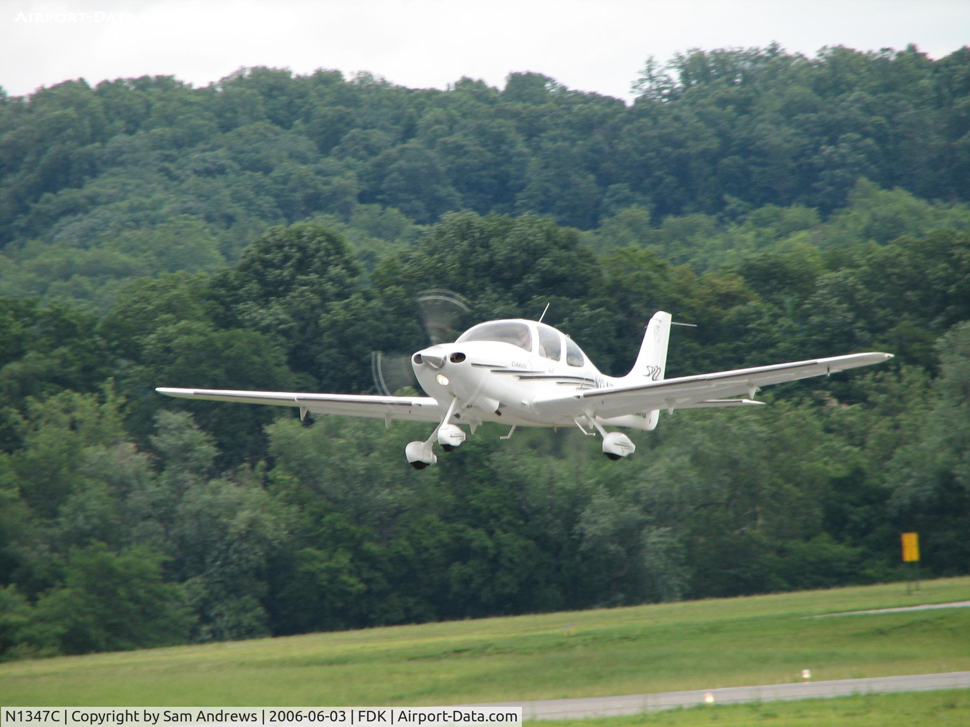 N1347C, 2003 Cirrus SR22 C/N 0536, Airborne!