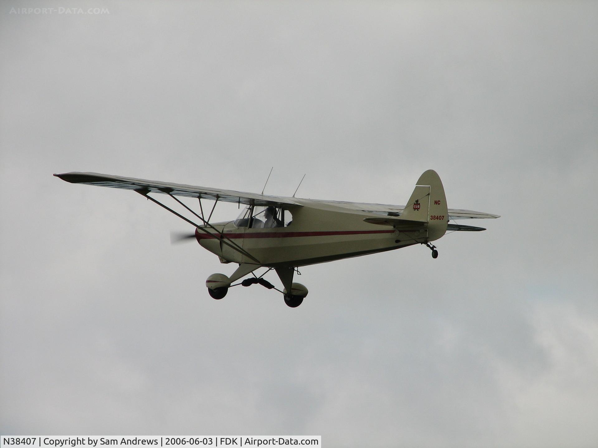 N38407, 1941 Piper J5A Cub Cruiser C/N 5-958, And the fun doesn't stop!