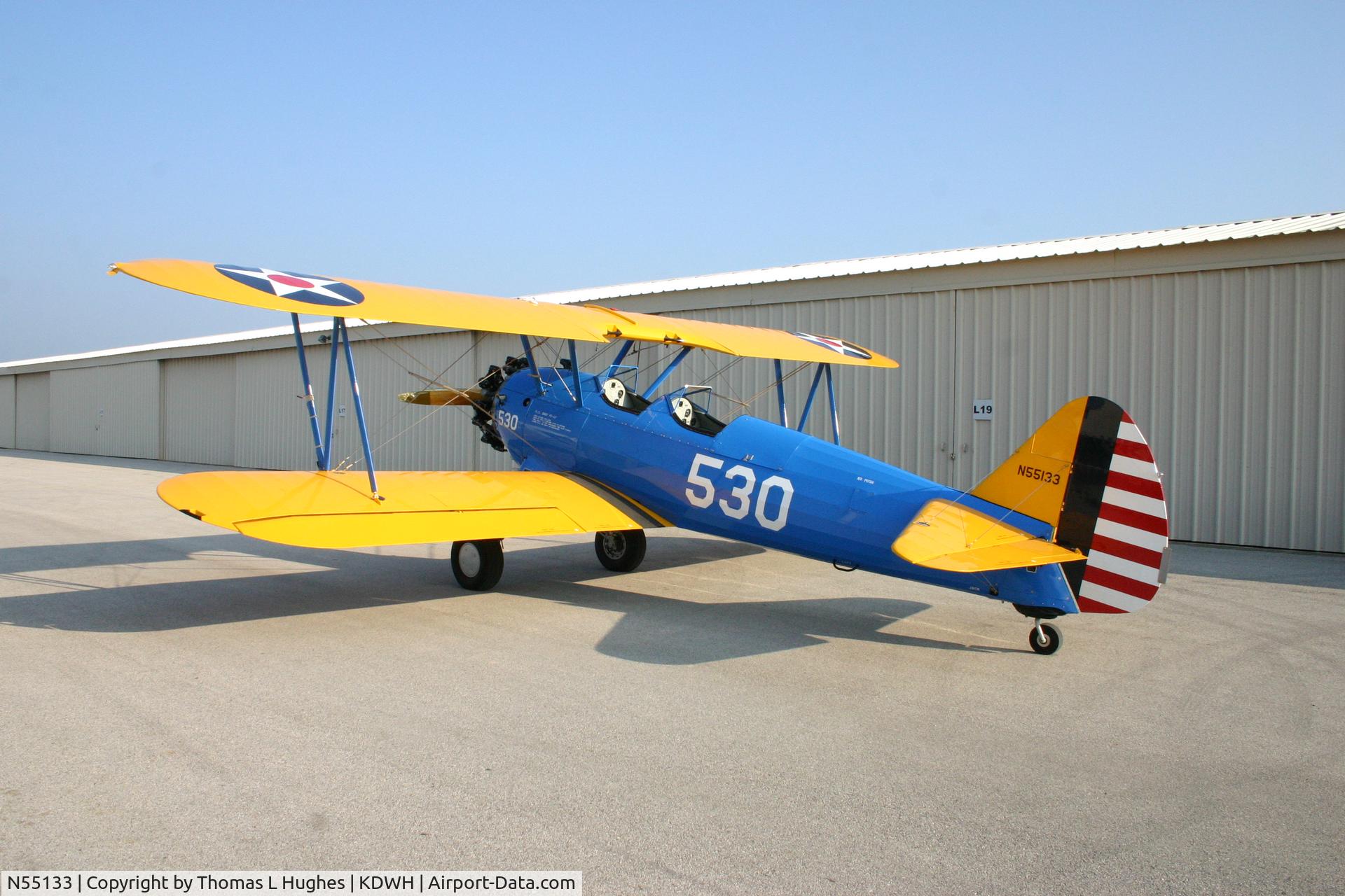 N55133, 1941 Boeing A75N1(PT17) C/N 75-867, Boeing Stearman