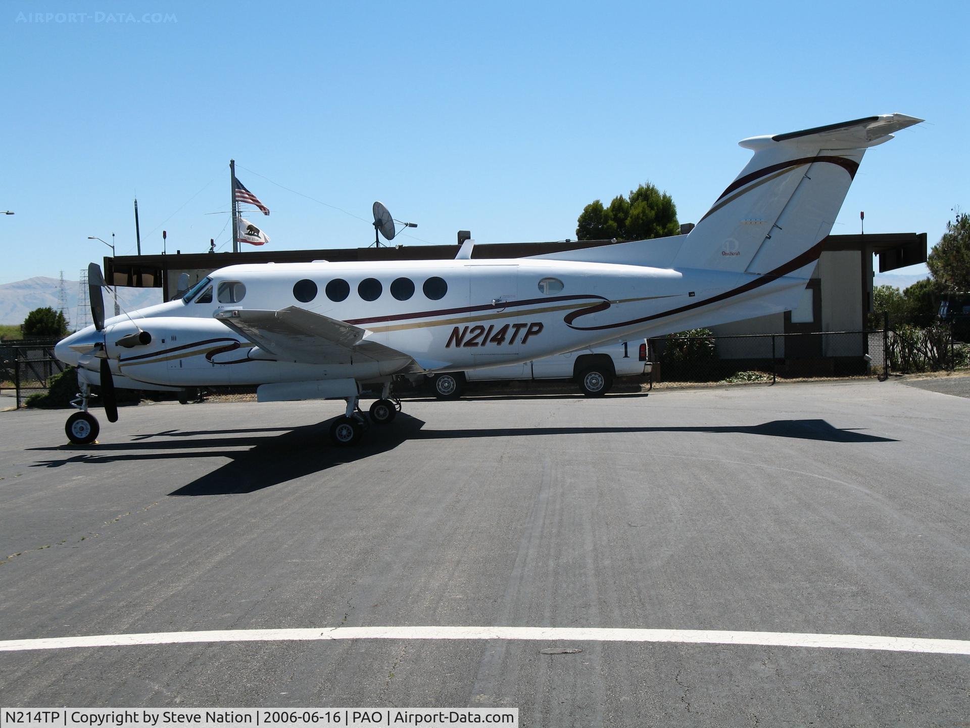 N214TP, 2004 Raytheon B200 King Air C/N BB-1855, Platinum Aviation 2004 Raytheon B200 King Air @ Palo Alto Airport, CA