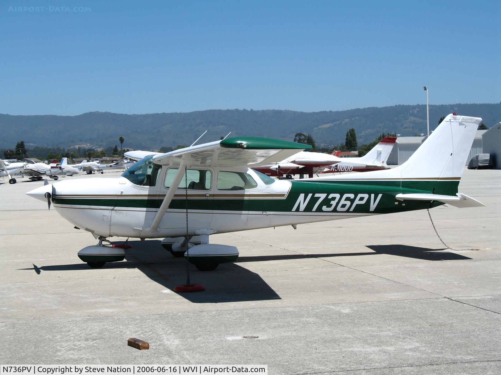 N736PV, 1977 Cessna R172K Hawk XP C/N R1722689, 1977 Cessna 172K @ Watsonville Airport, CA