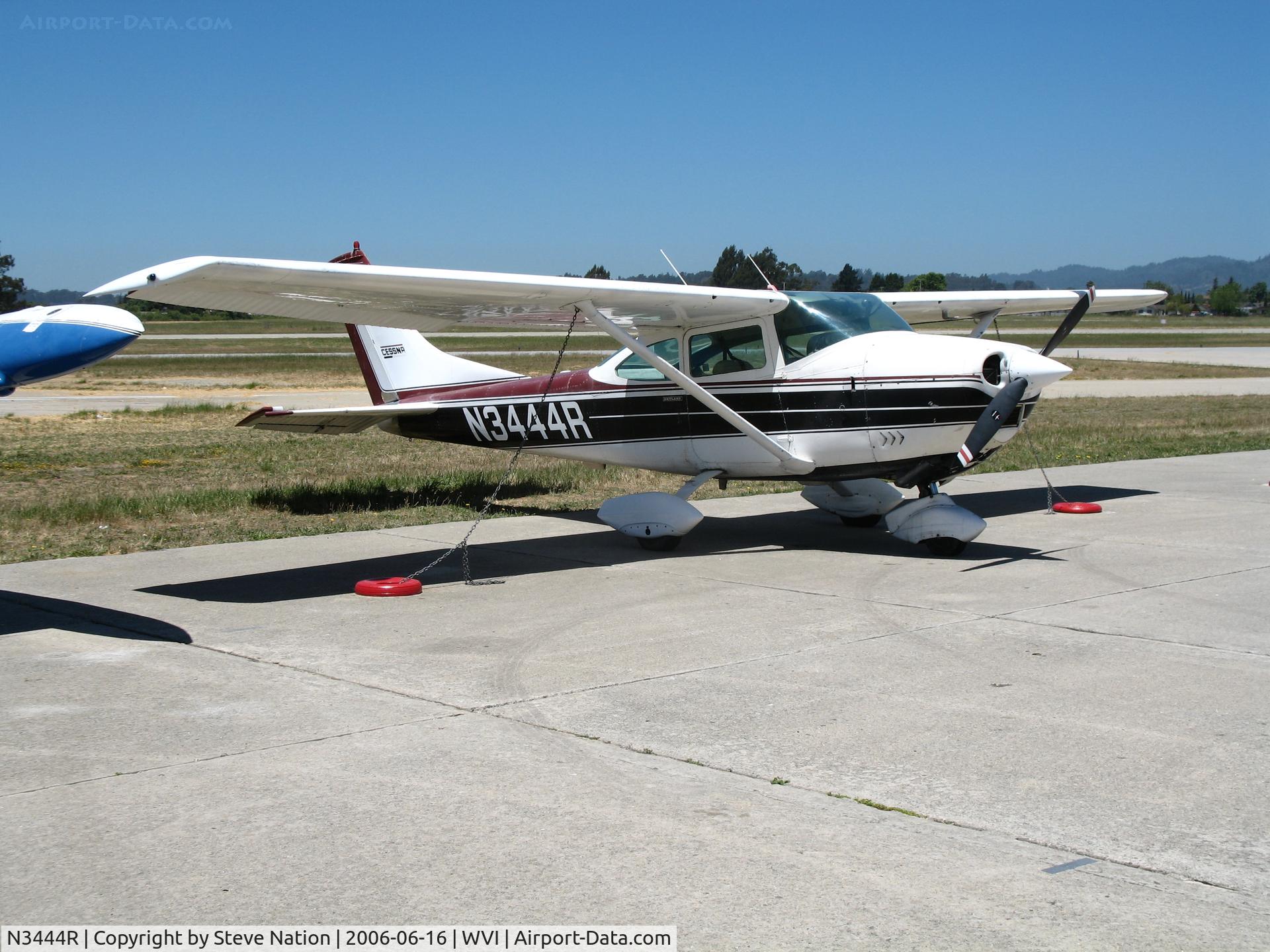 N3444R, 1967 Cessna 182L Skylane C/N 18258744, Oldenburg Air LLC 1967 Cessna 182L @ Watsonville Airport, CA