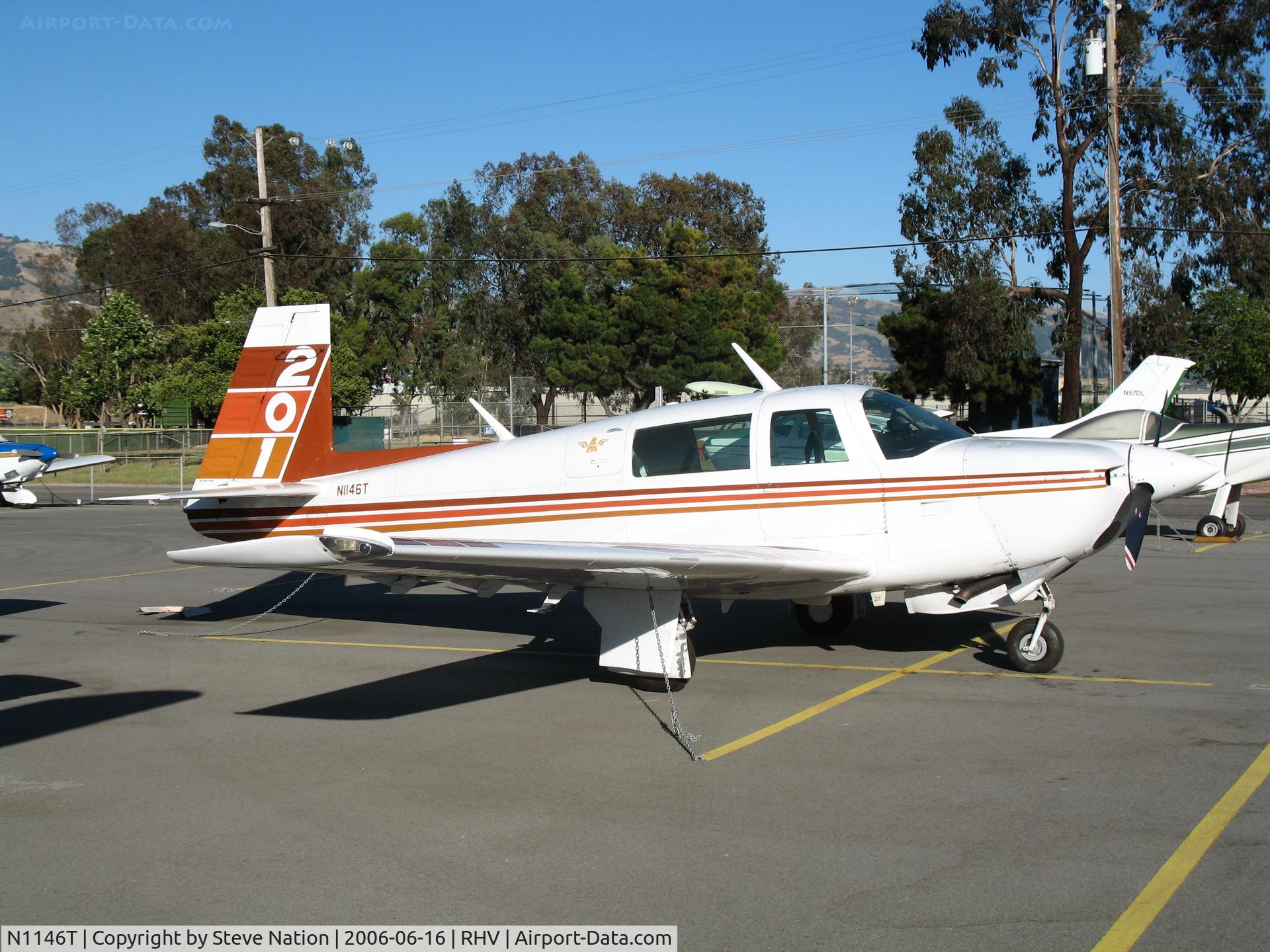 N1146T, 1981 Mooney M20J 201 C/N 24-1200, Borders Financial Mgmt 1981 Mooney M20J