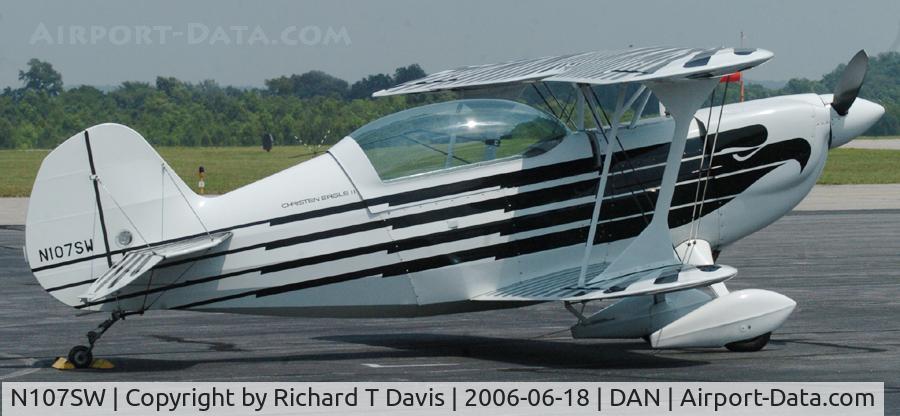 N107SW, 1992 Christen Eagle II C/N 0180, 1992 Weeks Lawrence Christian Eagle 11 in Danville Va.