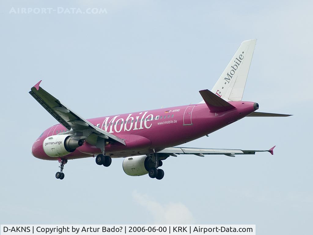 D-AKNS, 2000 Airbus A319-112 C/N 1277, Germanwings