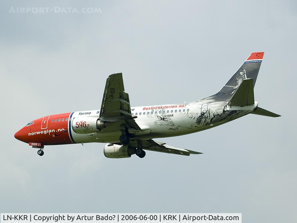LN-KKR, 1988 Boeing 737-3Y0 C/N 24256, Norwegian