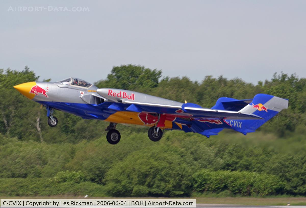 G-CVIX, 1963 De Havilland DH-110 Sea Vixen D.3 C/N 10132, D.H.110 Sea Vixen D.3 (Red Bull)
