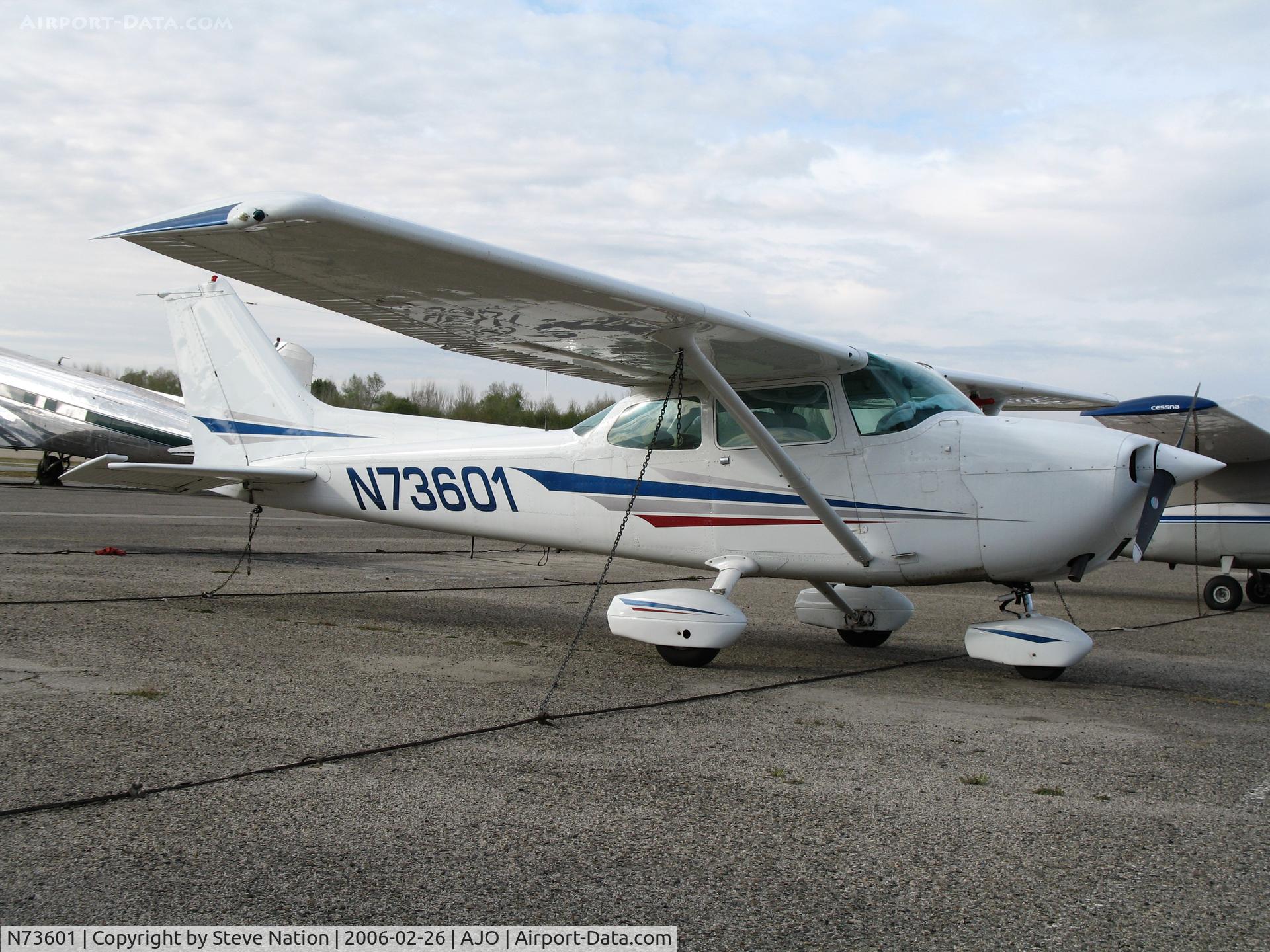 N73601, 1976 Cessna 172M C/N 17267570, 1976 Cessna 172M @ Corona Municipal Airport, CA