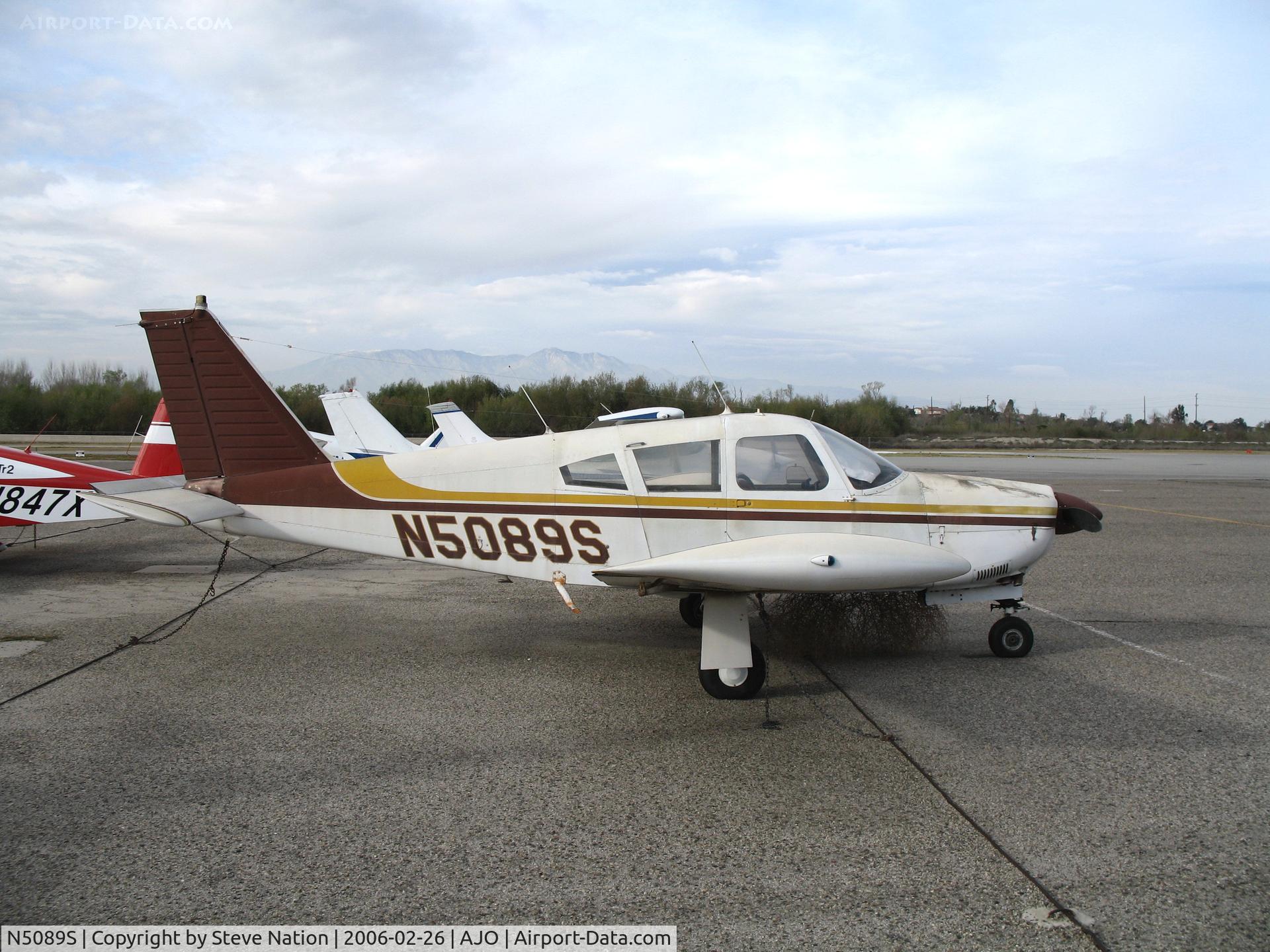 N5089S, 1971 Piper PA-28R-180 Cherokee Arrow C/N 28R-7130004, 1971 Piper PA-28R-180 @ Corona Municipal Airport, CA