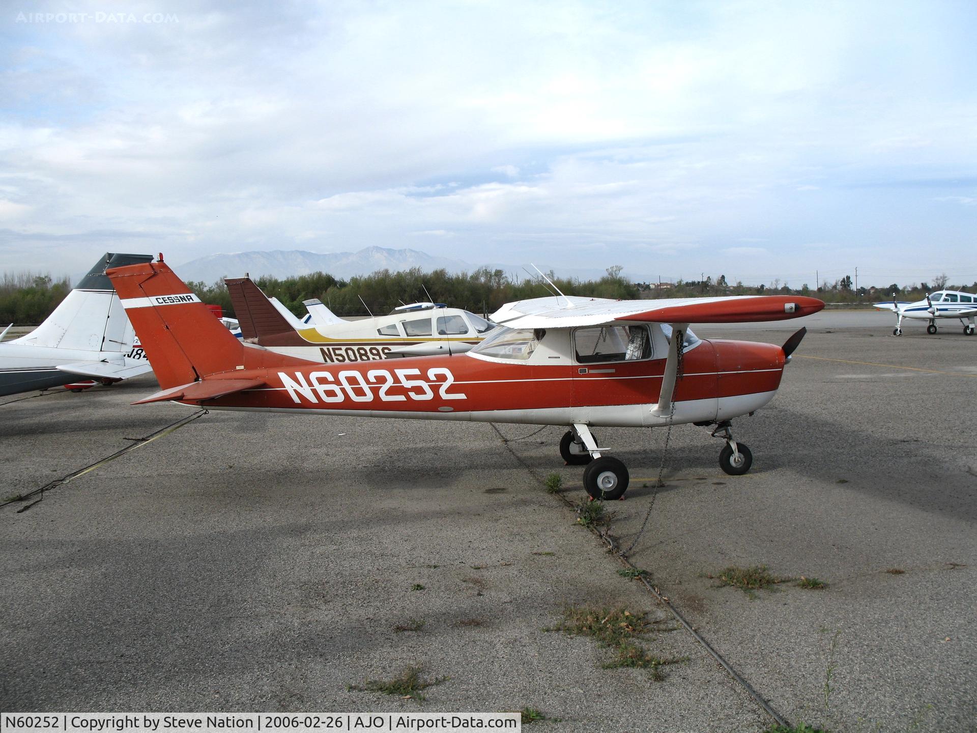 N60252, 1969 Cessna 150J C/N 15070173, 1969 Cessna 150J @ Corona Municipal Airport, CA
