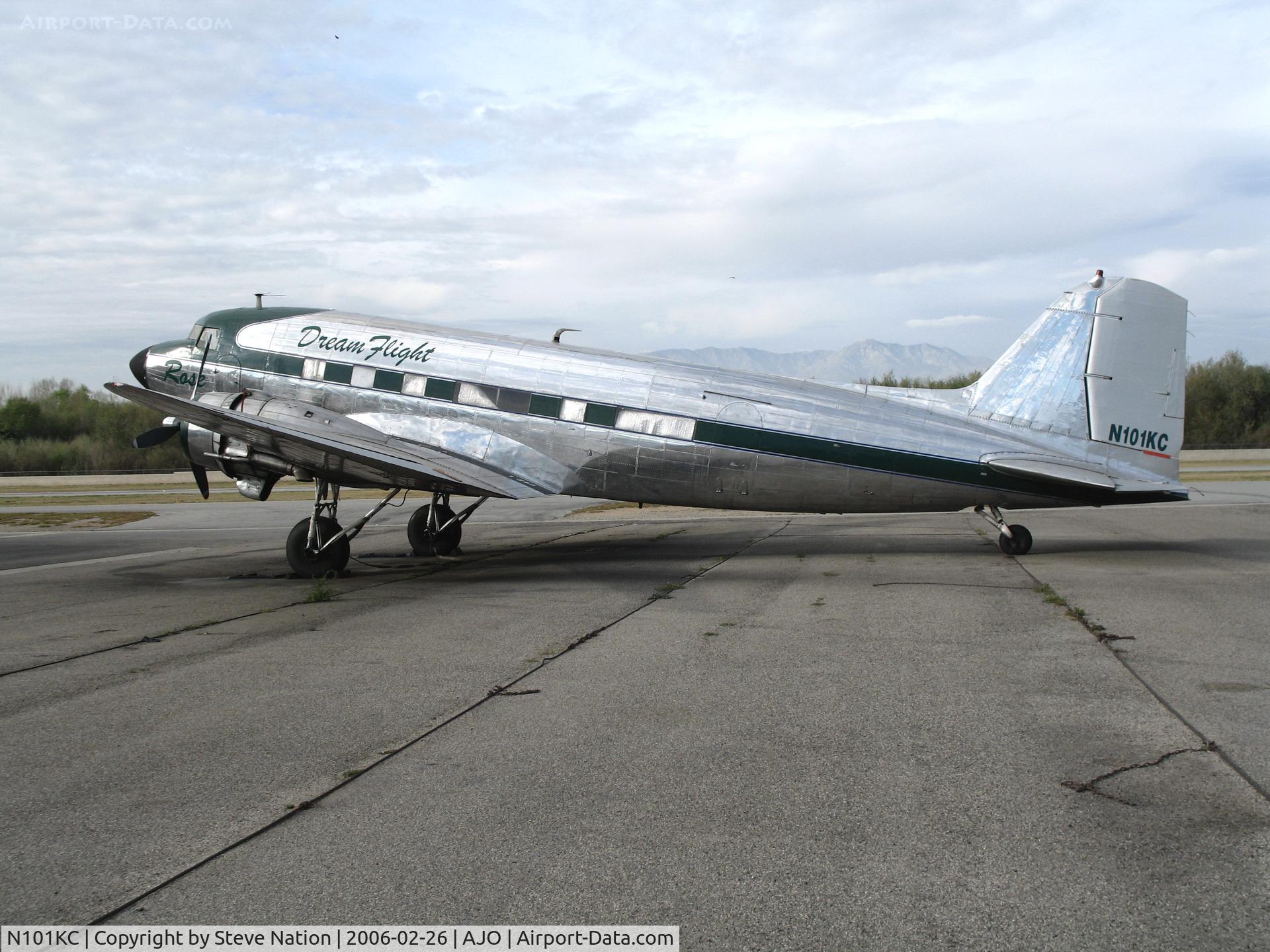 N101KC, 1943 Douglas DC-3C C/N 11639, Western Airways LLC 1943 Douglas DC-3C with 