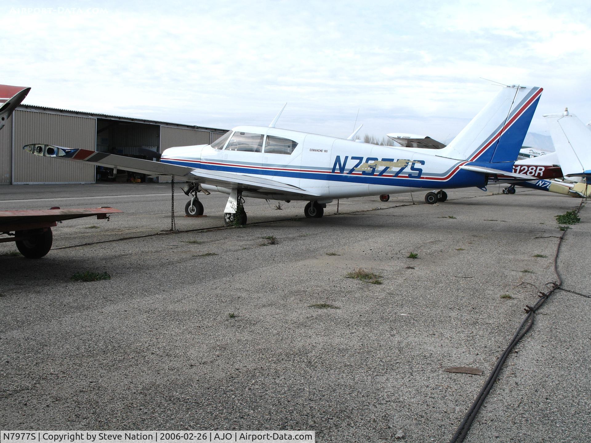 N7977S, 1961 Piper PA-24 C/N 24-2547, 1961 Piper PA-24 @ Corona Municipal Airport, CA