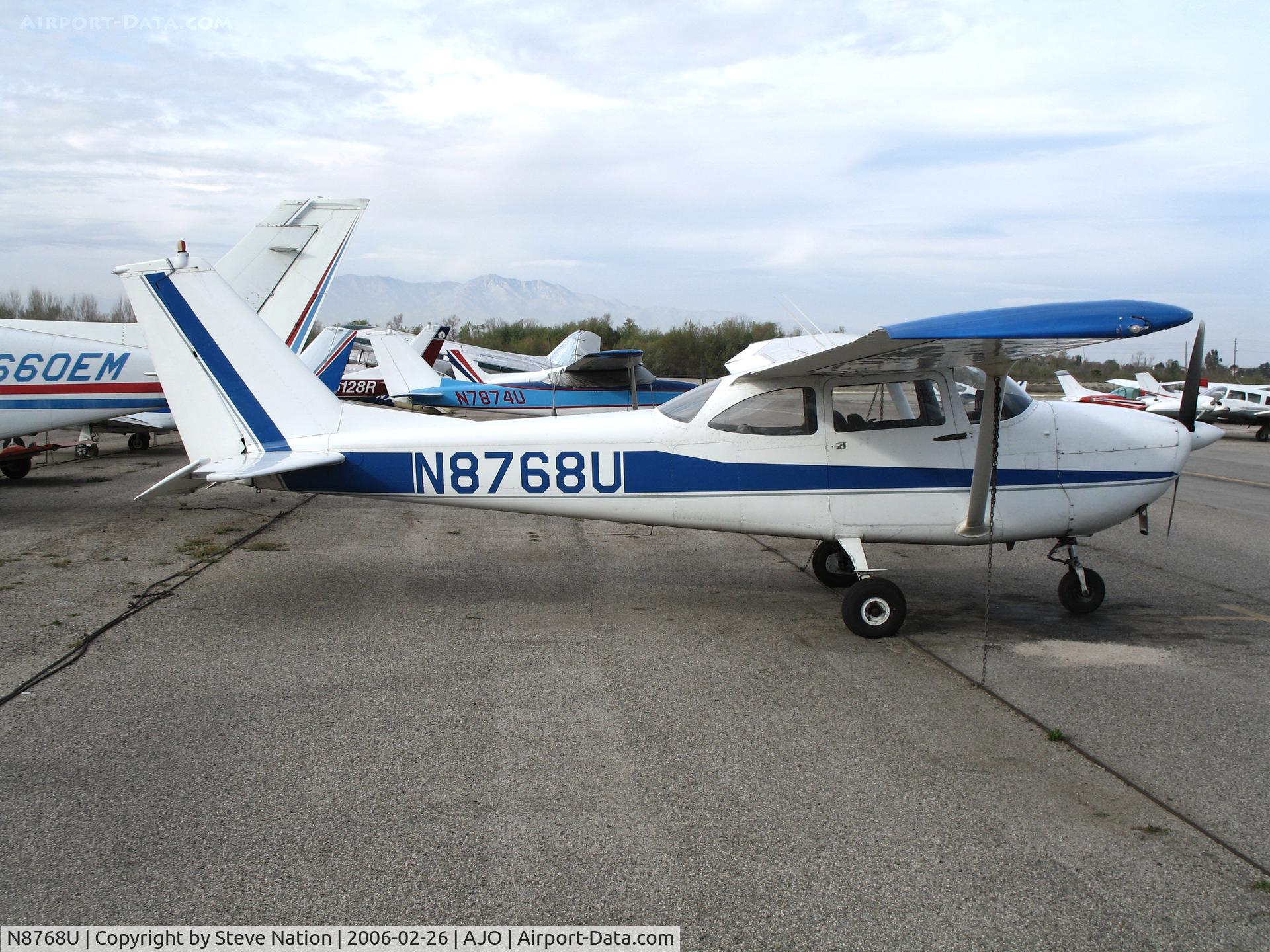 N8768U, 1965 Cessna 172F C/N 17252672, Air Corona 1965 Cessna 172F @ Corona Municipal Airport, CA