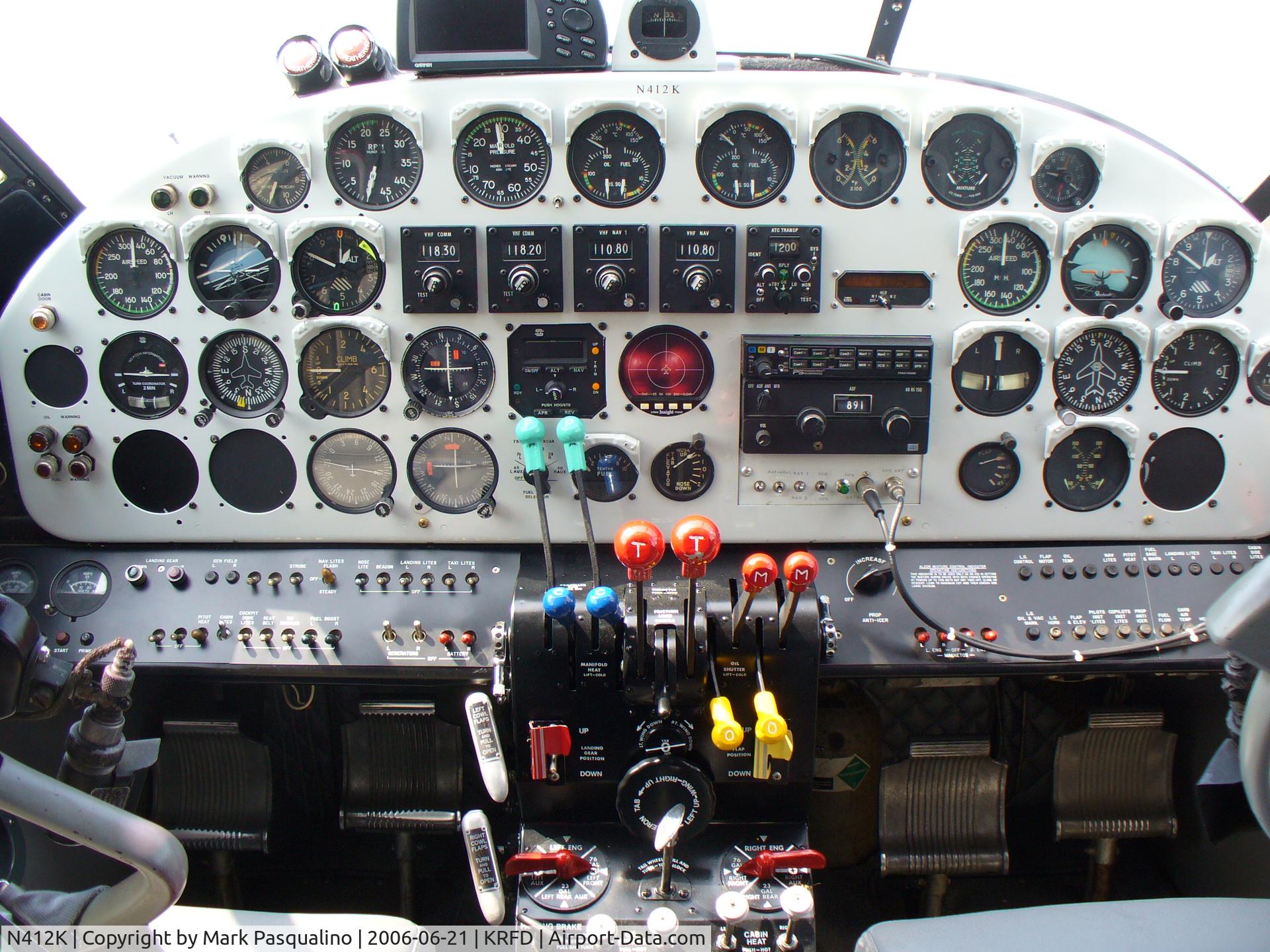 N412K, 1946 Beech D18S C/N A-263, Beech D18S