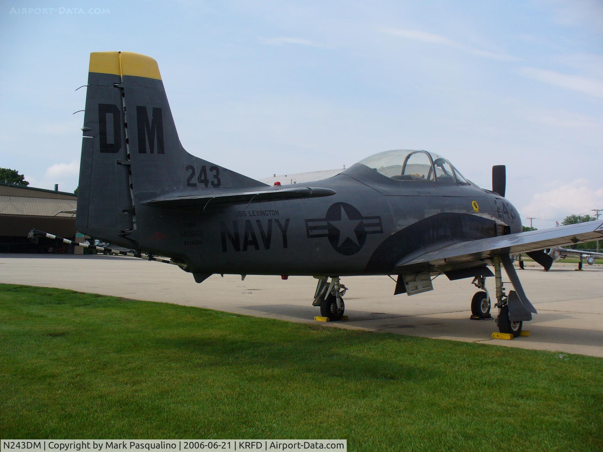 N243DM, 1957 North American T-28C Trojan C/N 226-239 (140662), North American T-28C