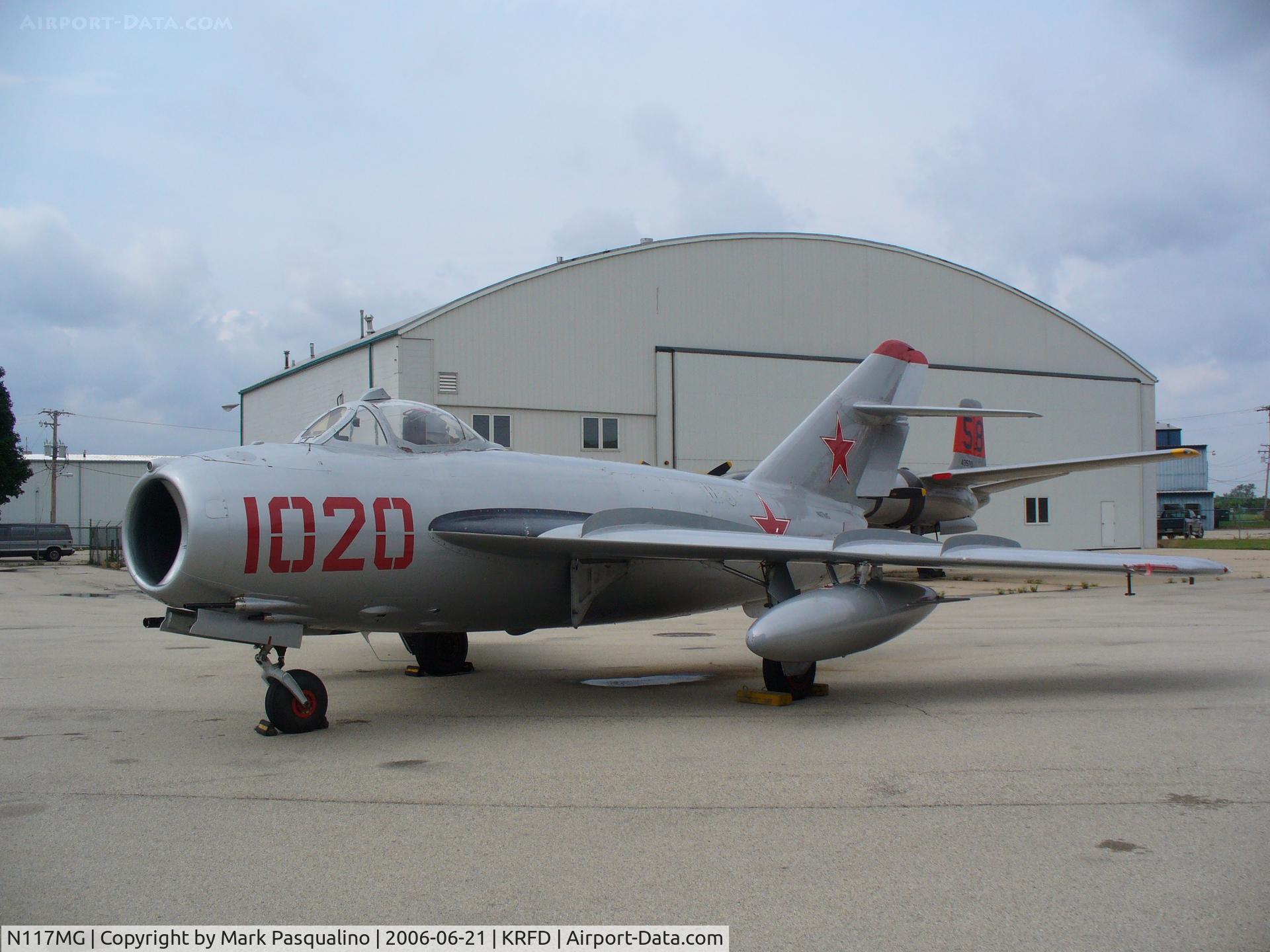 N117MG, 1964 PZL-Mielec Lim-5 (MiG-17F) C/N 1C1020, Lim 5