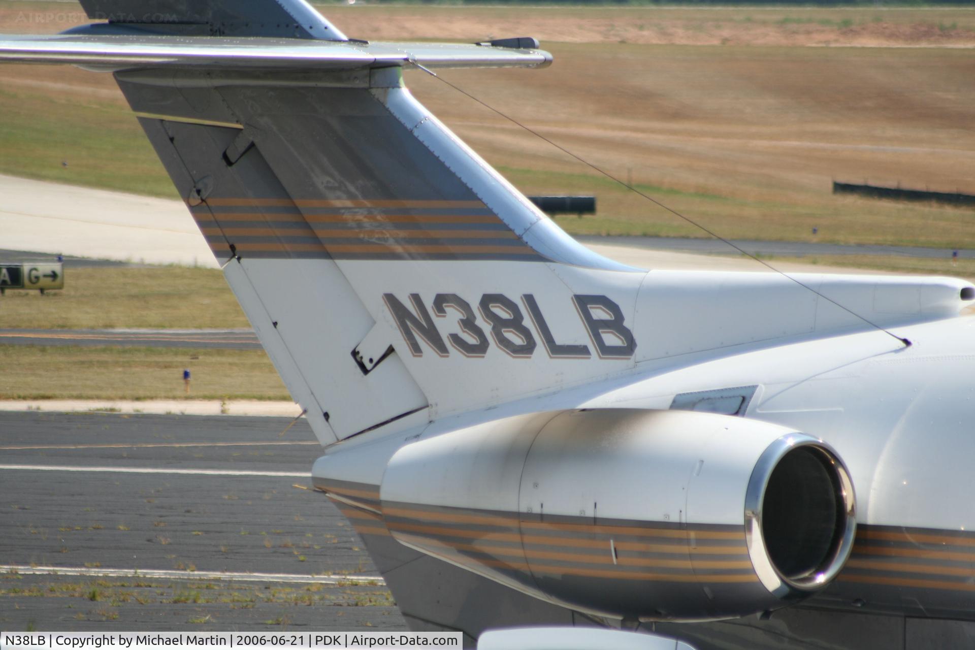 N38LB, 1971 Hawker Siddeley 125-400A C/N 25276, Tail Numbers