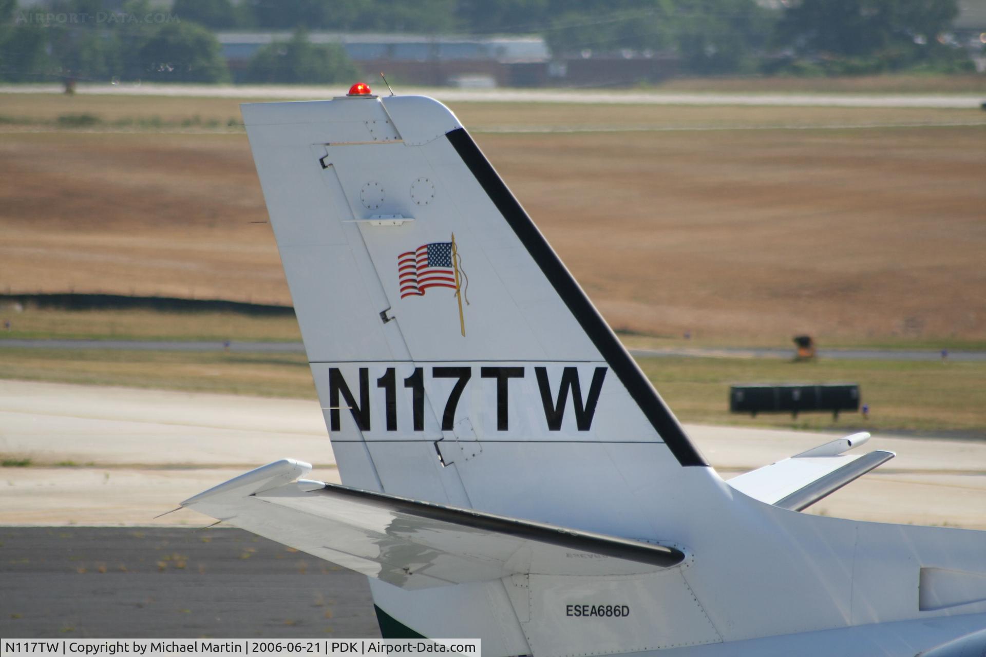 N117TW, 1972 Cessna 500 Citation I C/N 500-0059, Tail Numbers