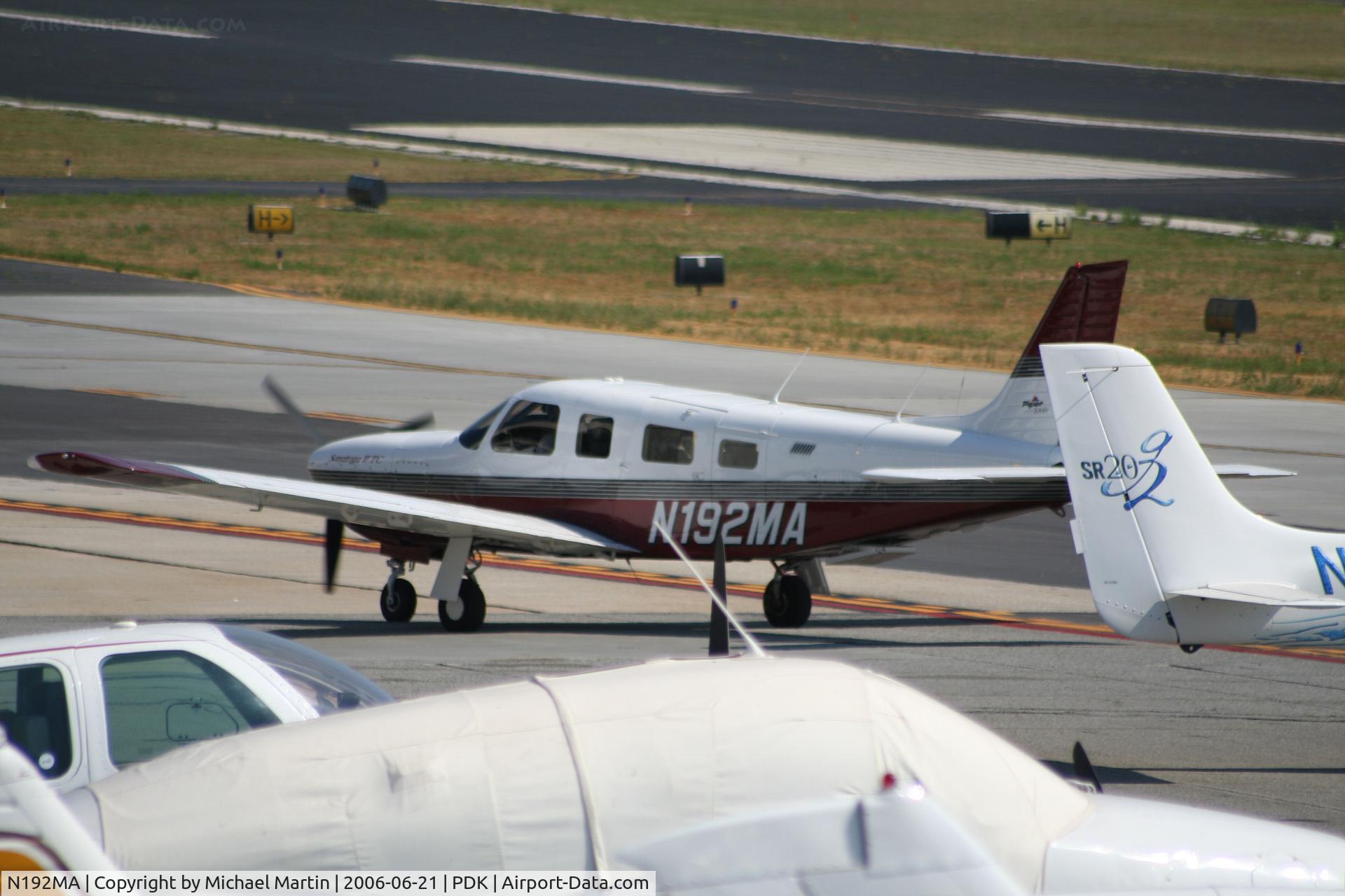 N192MA, 2000 Piper PA-32R-301T Turbo Saratoga C/N 3257192, Stopping @ Epps Air Service